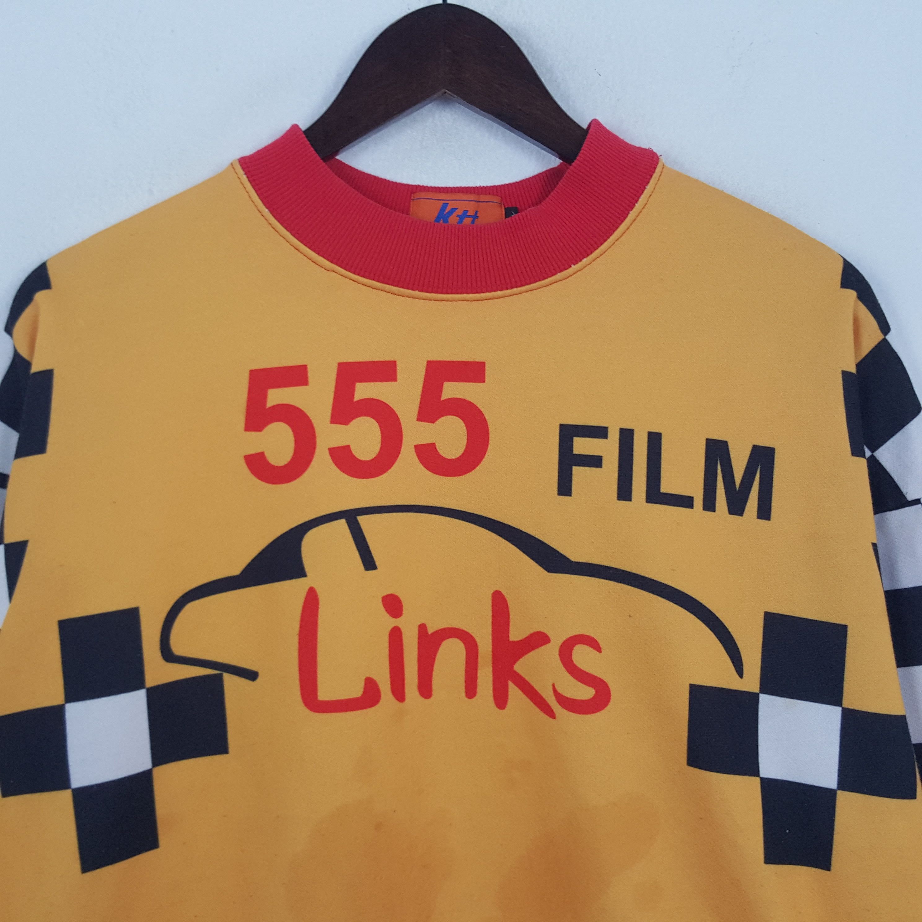 Other Vintage Ktt 555 Film Link Racing Sweatshirt Size US L / EU 52-54 / 3 - 2 Thumbnail