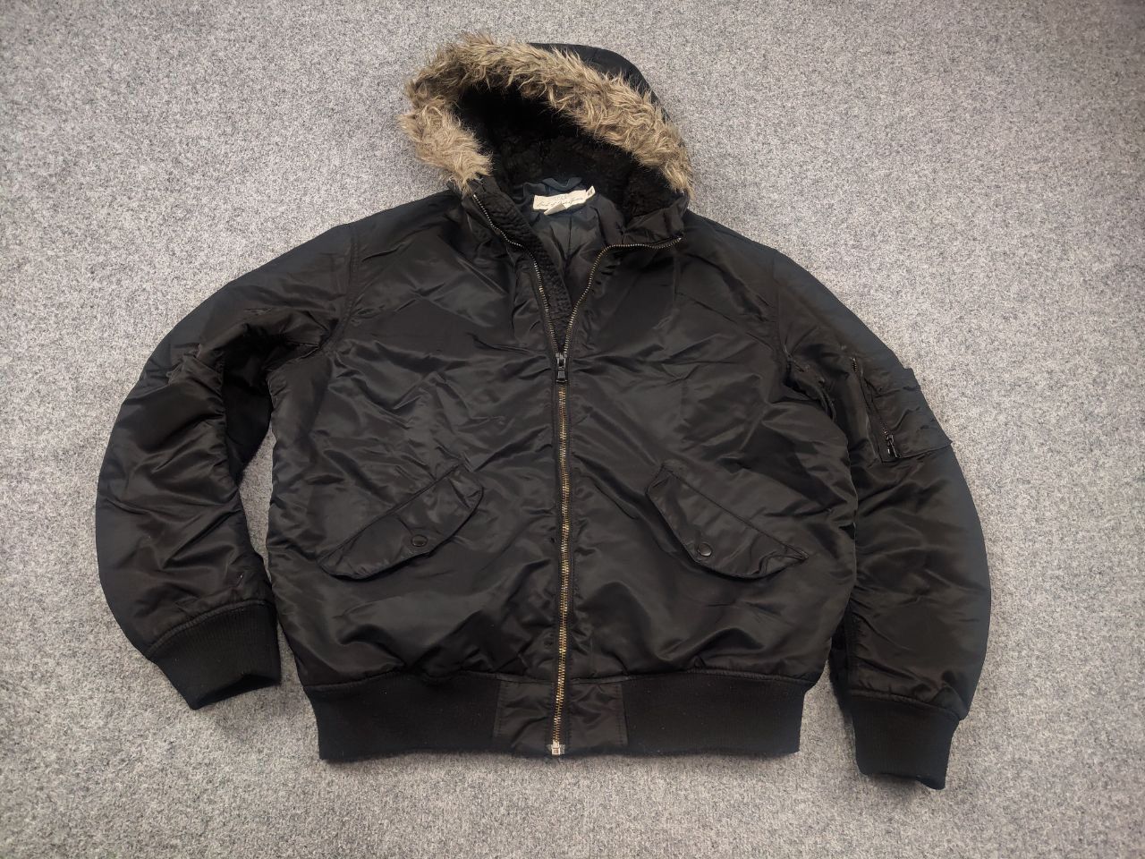 If Six Was Nine Vintage If Six Was Nine style LGB Y2K Bomber Jacket fur Size US L / EU 52-54 / 3 - 3 Thumbnail
