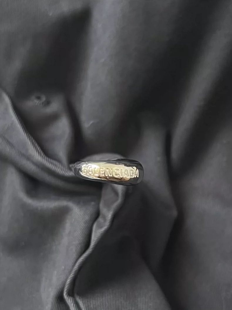 Balenciaga Balenciaga Solid Paper Clip Casual Long Sleeve Blazer Size US S / EU 44-46 / 1 - 4 Thumbnail