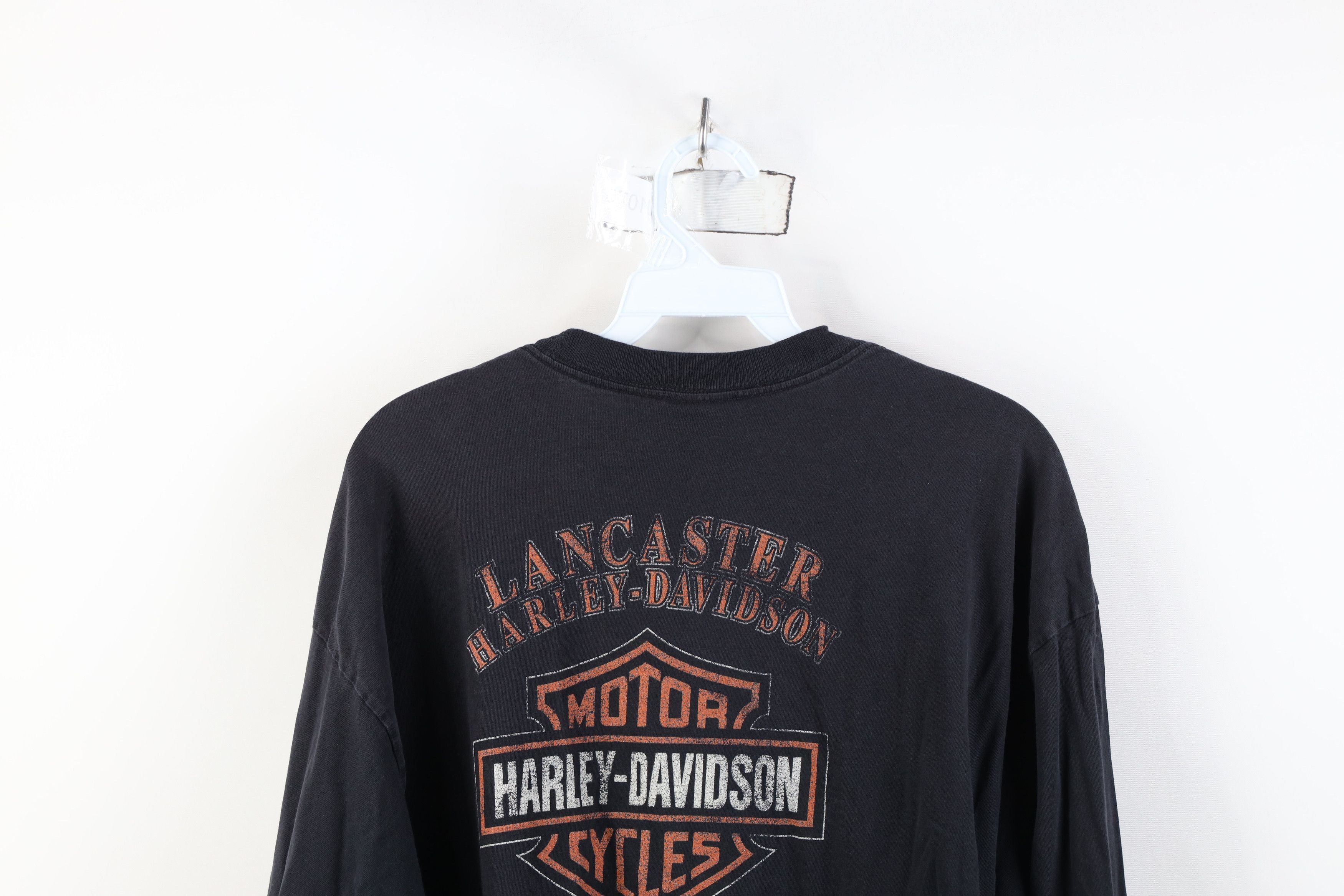 Harley Davidson Vintage Y2K Harley Davidson Flames Long Sleeve T-Shirt USA Size US XL / EU 56 / 4 - 17 Thumbnail