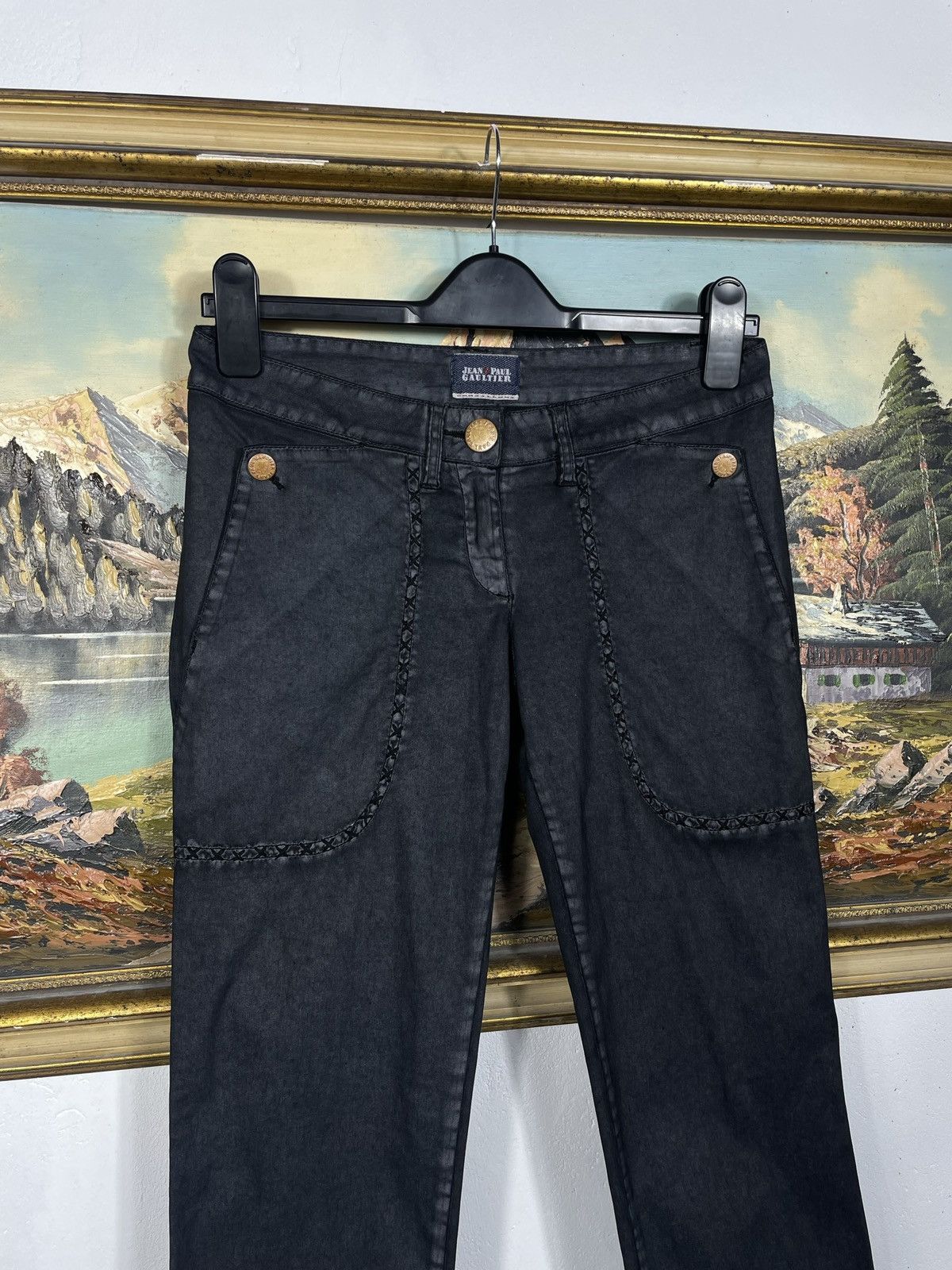 Jean Paul Gaultier × Vintage Jean Paul Gaultier Vintage JPG Denim Jeans Trousers Pants Size 28" / US 6 / IT 42 - 5 Thumbnail