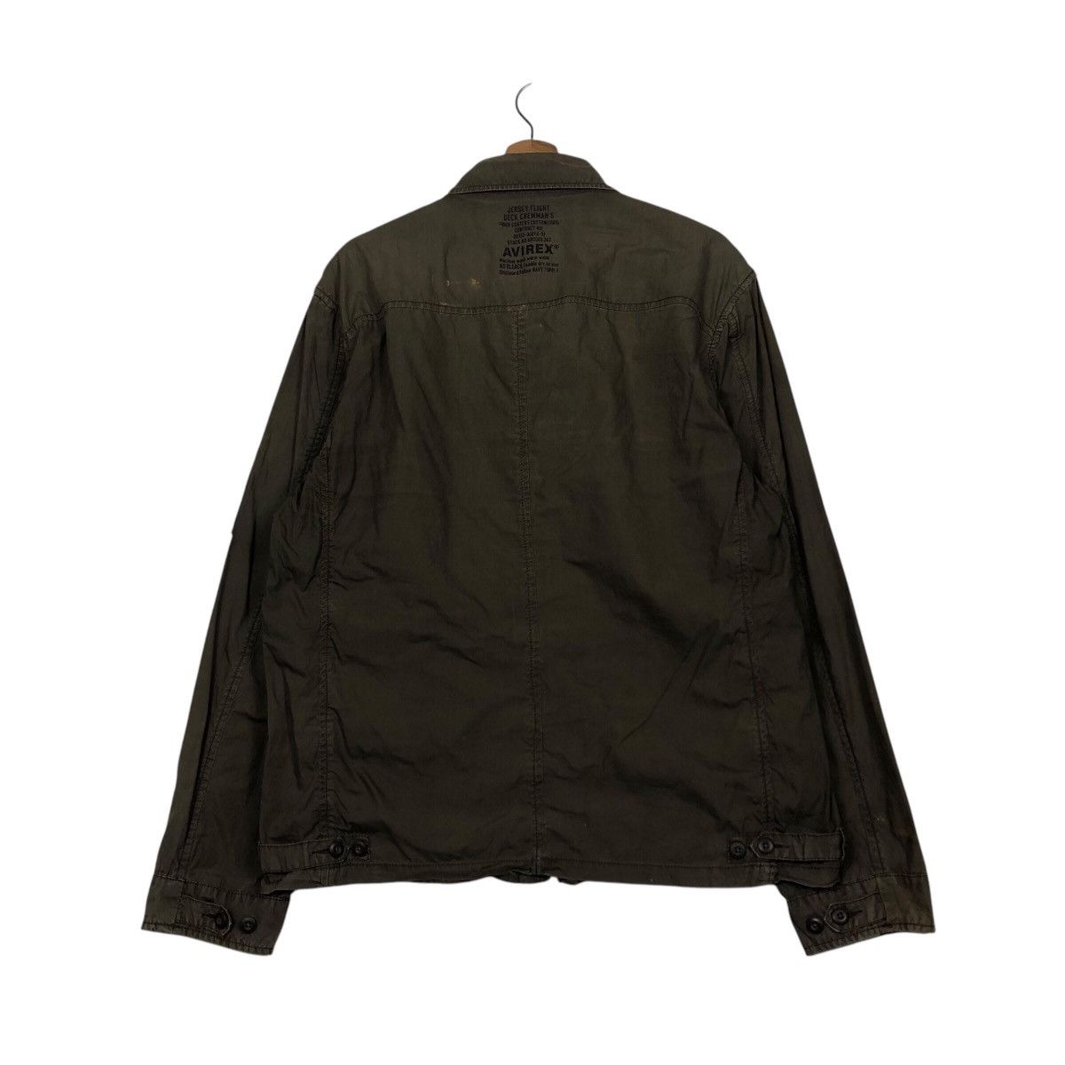 Avirex 📌Vintage Chore Jacket Military Avirex US Navy Us Issue Size US XL / EU 56 / 4 - 10 Thumbnail