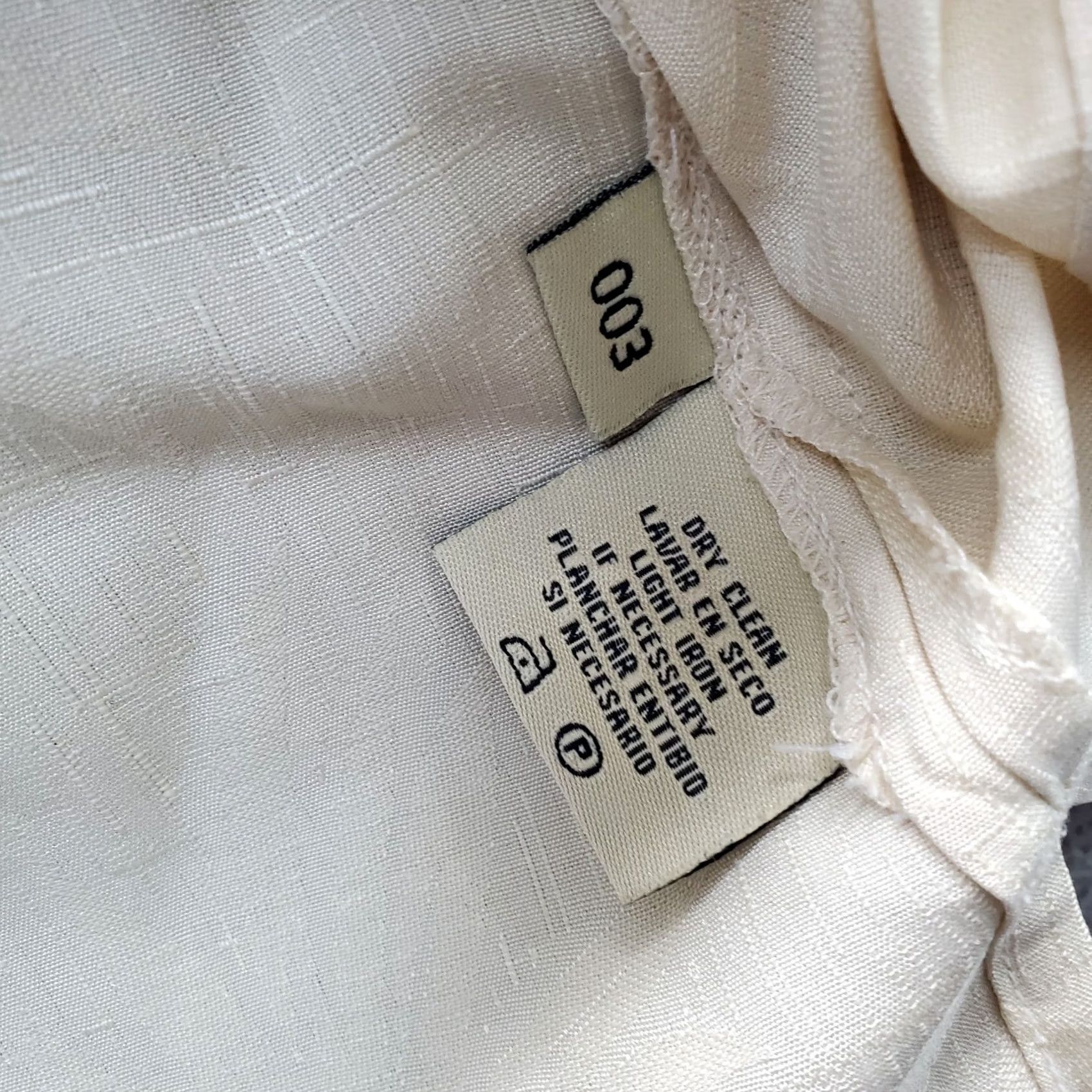 Vintage Jamaica Jaxx Hawaiian Shirt Men XL Tan Silk Tropical Texture Side Slit Button Up Size US XL / EU 56 / 4 - 7 Thumbnail
