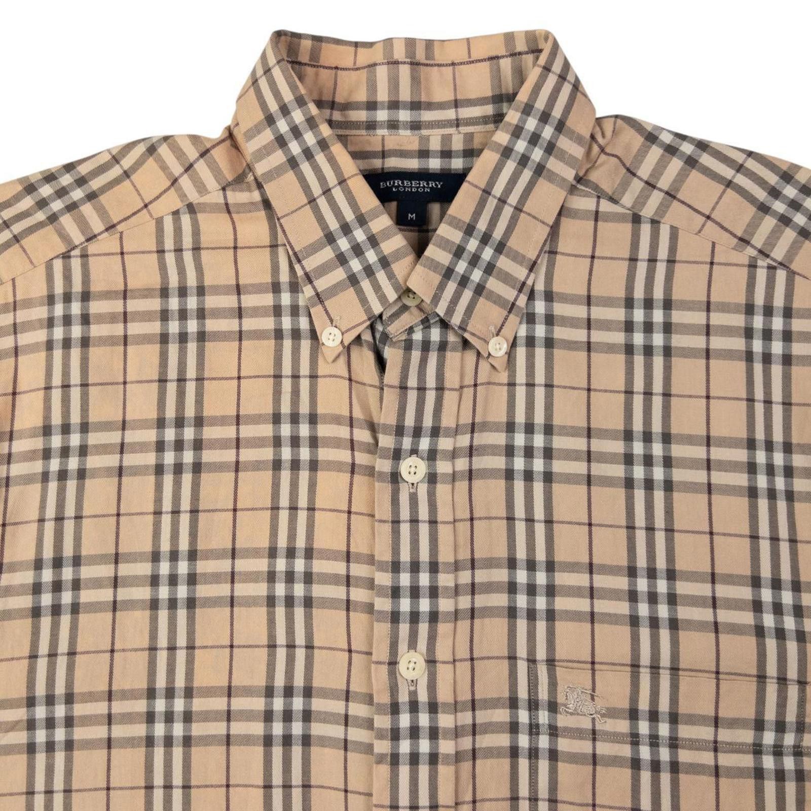 Burberry Vintage Burberry Nova Check Button Up Shirt Size M Size US M / EU 48-50 / 2 - 3 Thumbnail