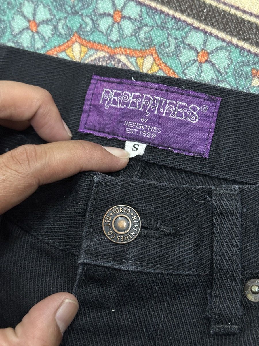 Nepenthes Nepenthes Japan Black Selvedge Denim Pants Size US 29 - 6 Thumbnail