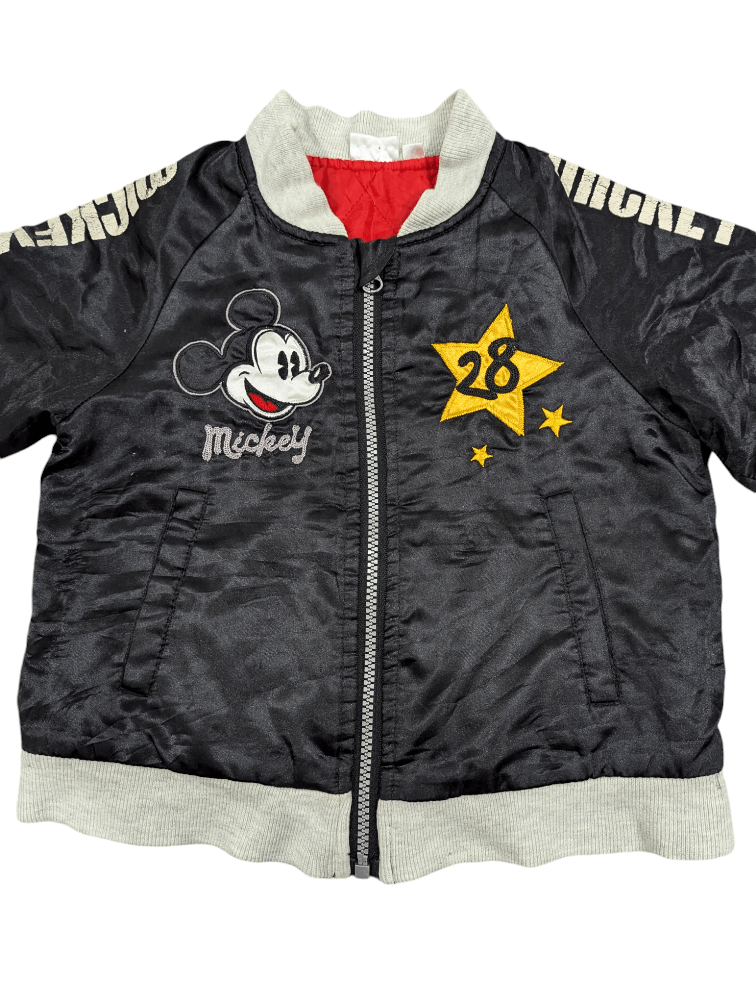 Disney × Japanese Brand DISNEY MICKEY MOUSE SUKAJAN JACKET EMBROIDERY Size US XXS / EU 40 - 3 Thumbnail