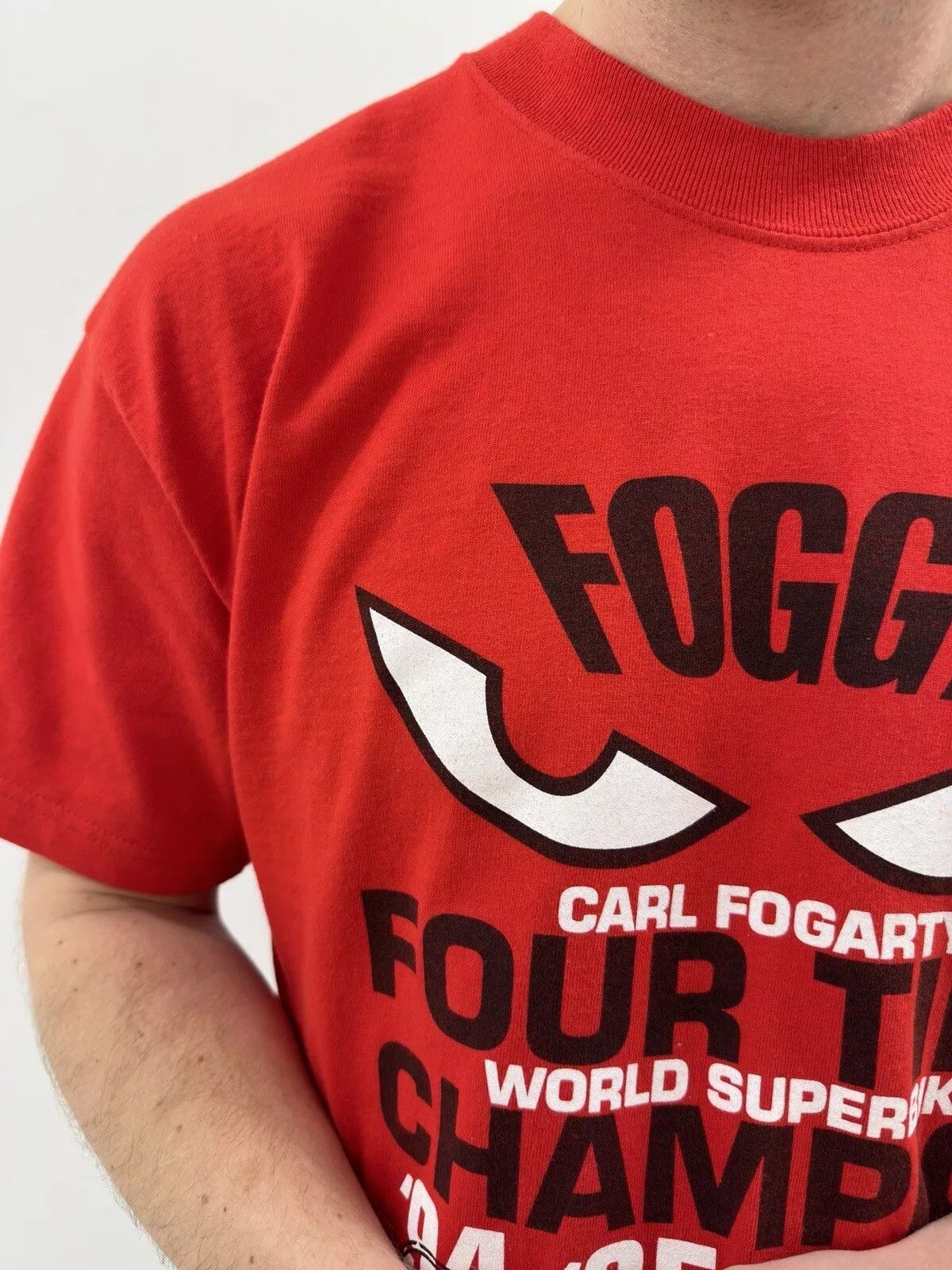 Ducati × Vintage Vintage 1999 Ducati Moto Racing Shirt Nascar Carl Fogarty Size US L / EU 52-54 / 3 - 3 Thumbnail