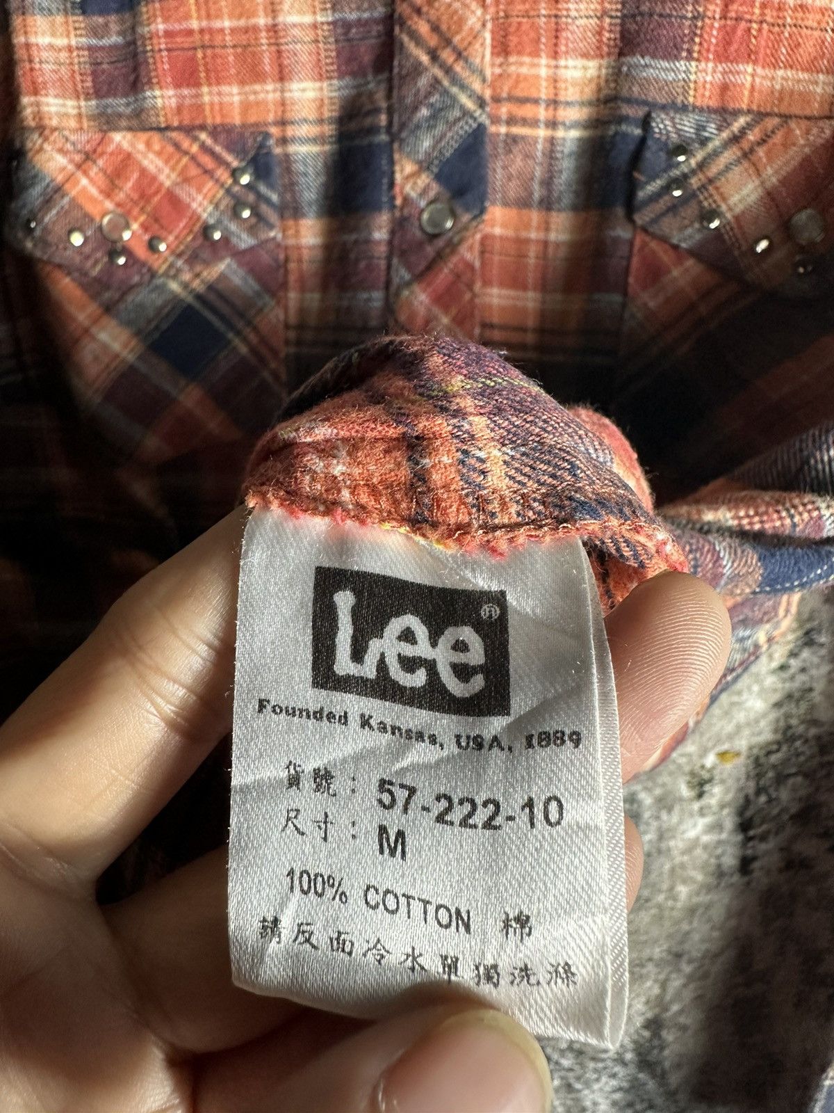 Beauty Beast UNDEFINED STUDDED VINTAGE LEE WESTERN SHIRT IFSIX LGB STYLE Size US M / EU 48-50 / 2 - 6 Thumbnail