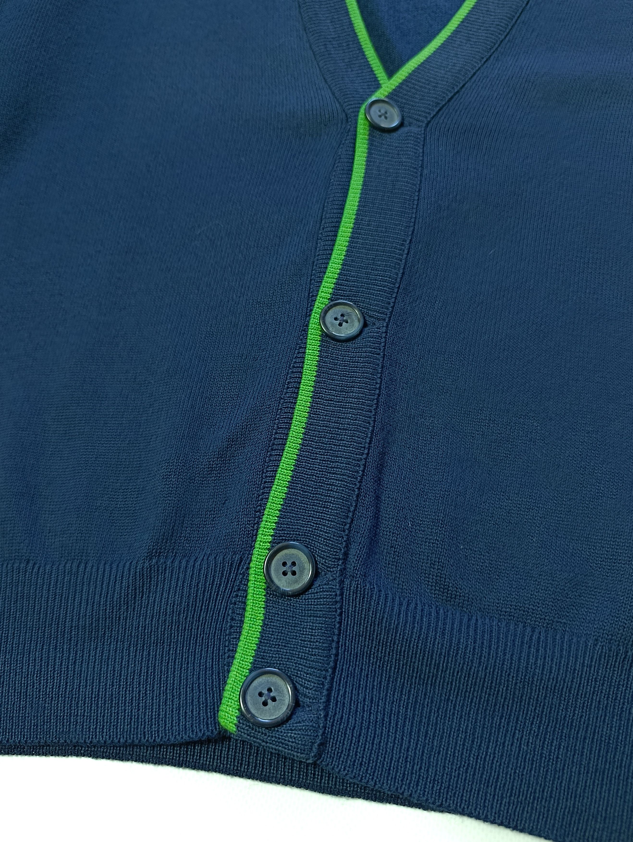 Lacoste Lacoste Vintage Cardigan Size US XL / EU 56 / 4 - 4 Thumbnail