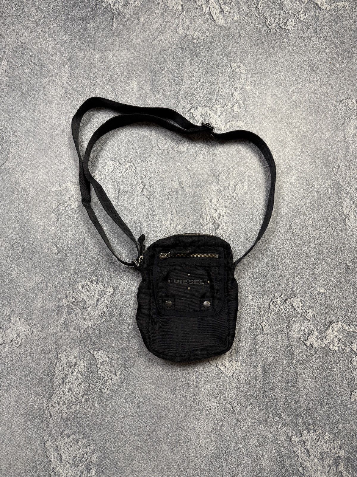 Diesel Vintage Diesel messenger sling bag multi pocket y2k Size ONE SIZE - 1 Thumbnail