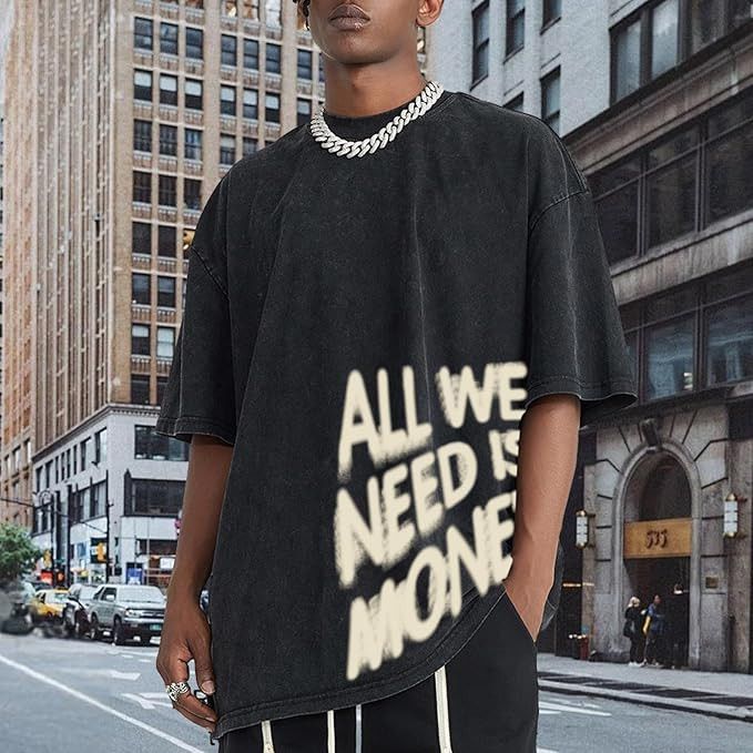 Other Men’s Oversized Graphic Tee Size US L / EU 52-54 / 3 - 3 Thumbnail