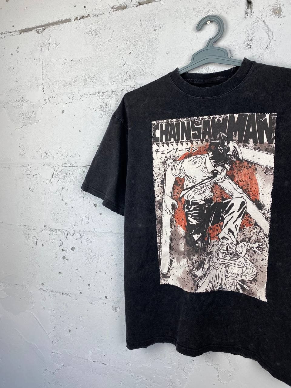 Anime × Japanese Brand Chainsaw Man Distressed T Shirt Avant Garde Japan Fade Size US M / EU 48-50 / 2 - 1 Thumbnail