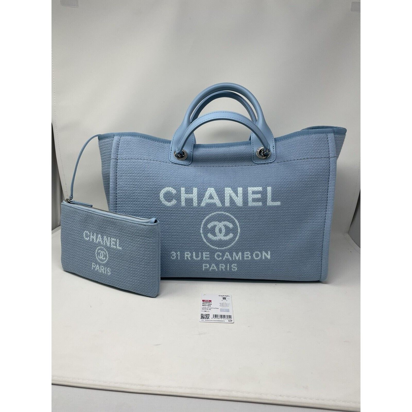 Chanel Chanel Deauville Large Shopping Tote 23A NEW Size ONE SIZE - 3 Thumbnail