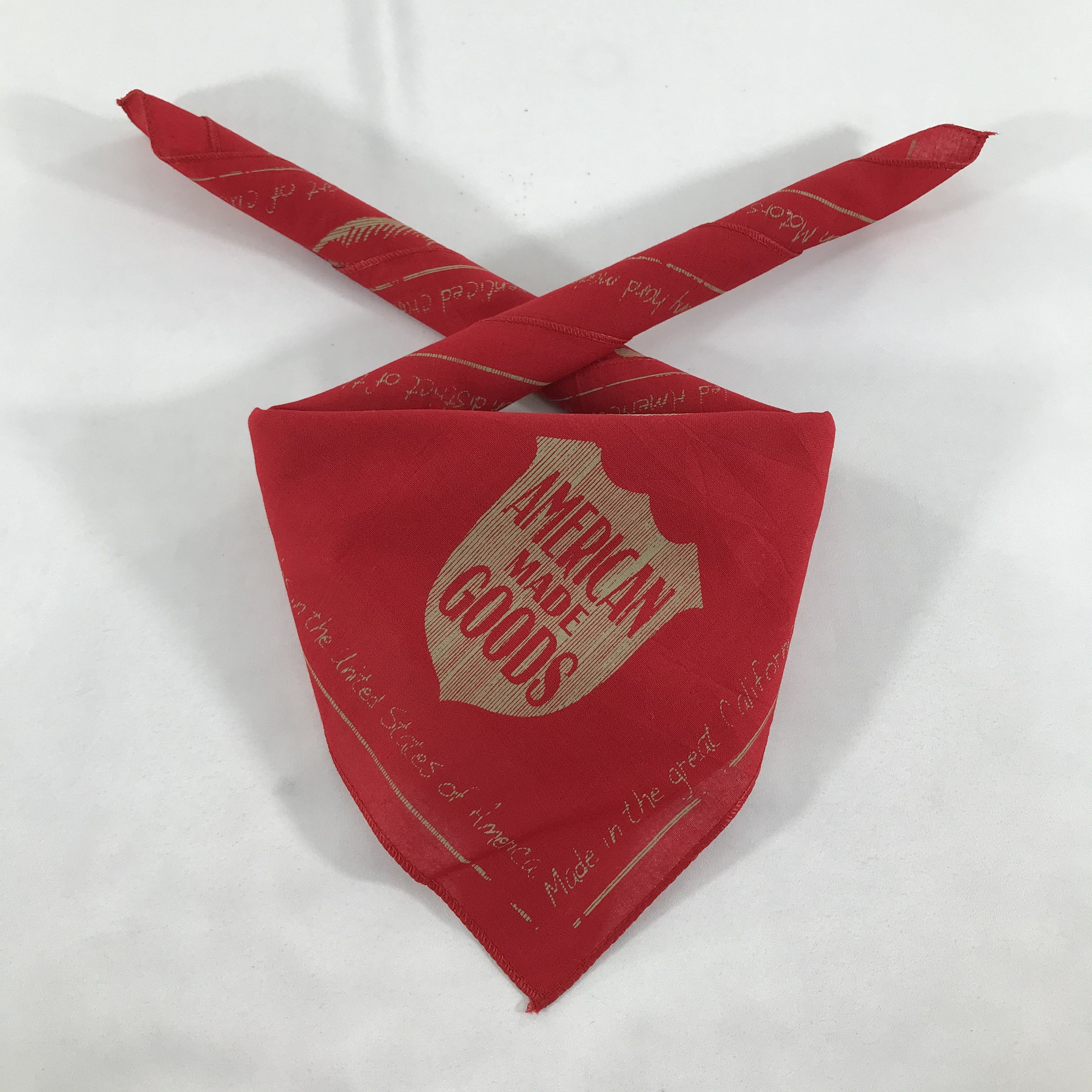 Johnson Motors × Vintage Johnson Motors Bandana / Handkerchief / Neckerchief - S1811 Size ONE SIZE - 3 Thumbnail