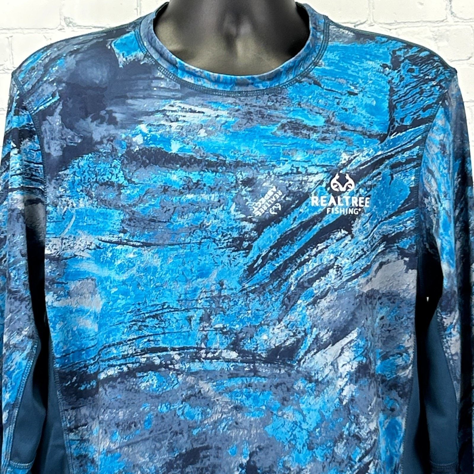 Realtree Realtree Aspect Fishing T Shirt Long Sleeve Fisherman Large Size US L / EU 52-54 / 3 - 1 Thumbnail