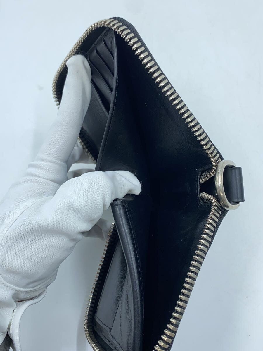 Balenciaga Balenciaga Leather Bi-Fold Wallet Black Size ONE SIZE - 5 Thumbnail
