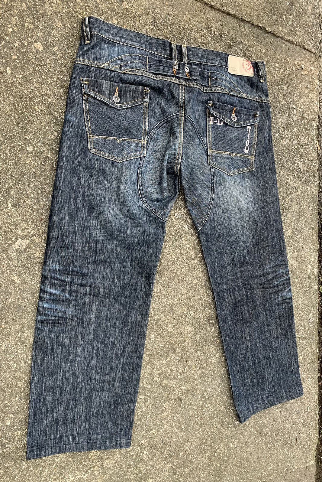 Diesel Rare.. Diesel Buckle Back Denim Jeans Pants Size US 40 / EU 56 - 7 Thumbnail