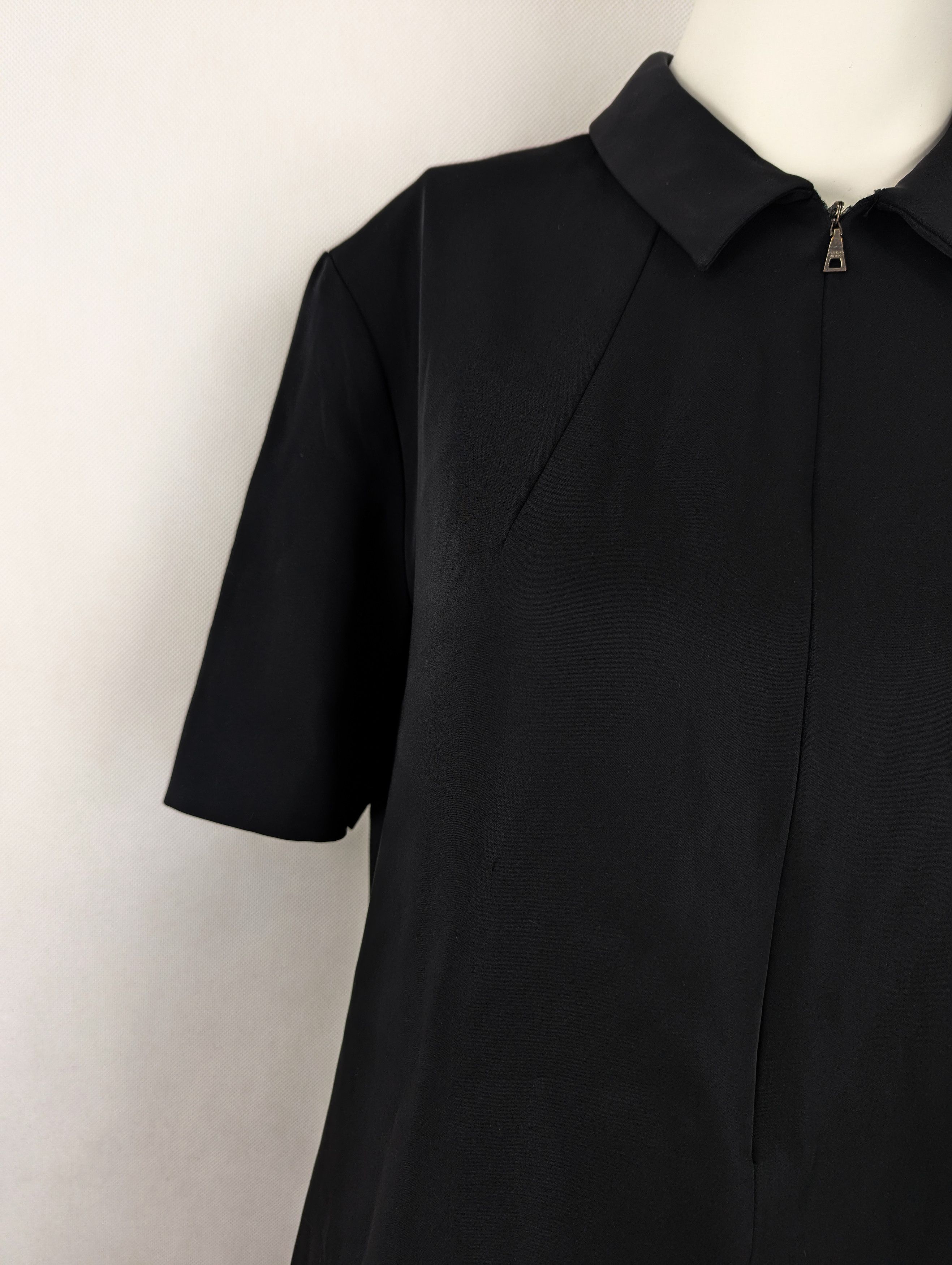 Prada Prada black dress Size L / US 10 / IT 46 - 4 Thumbnail