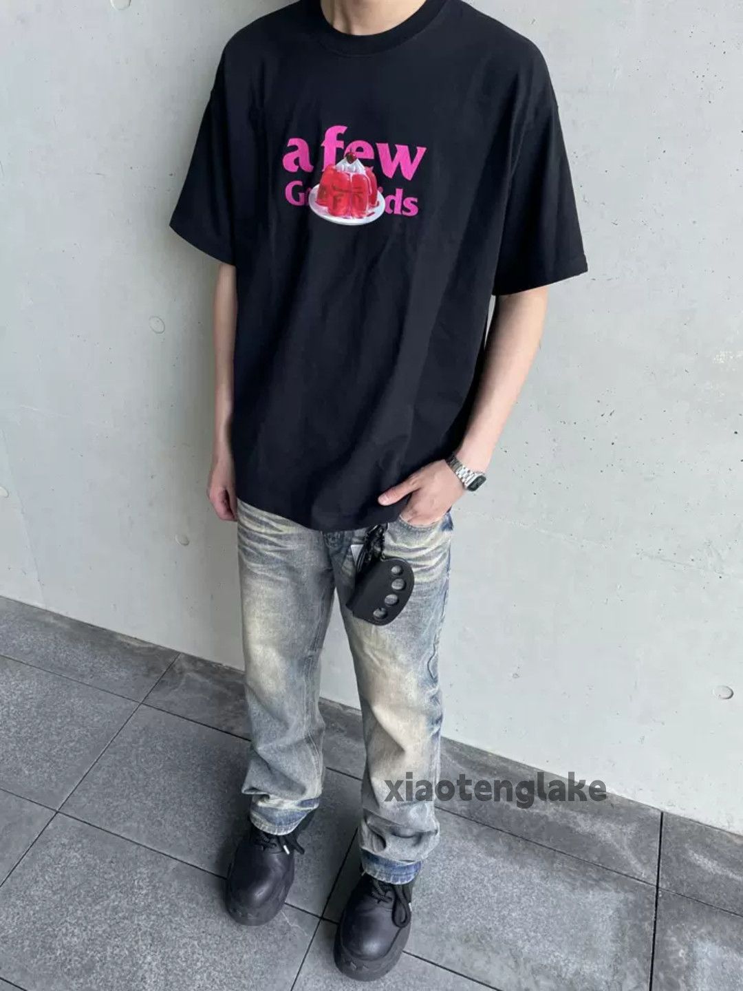 Jean × Vintage washed faded cleanfit yuppie punk grunge flared jeans Size US 34 / EU 50 - 3 Thumbnail