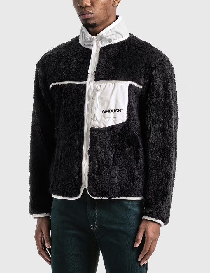 Ambush Design Ambush New Fleece Jacket Black Off-White Made in Japan Size US L / EU 52-54 / 3 - 1 Thumbnail