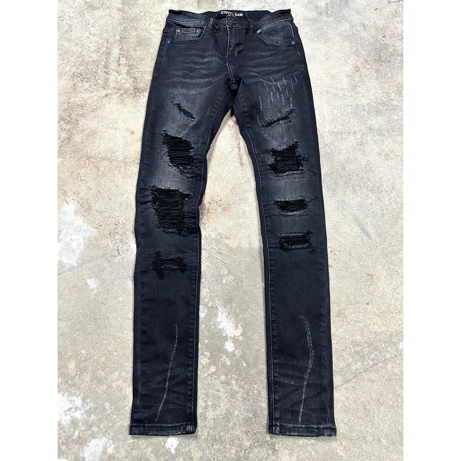 Essentials Essentials Lab Black Denim Used 29 Size US 29 - 1 Thumbnail