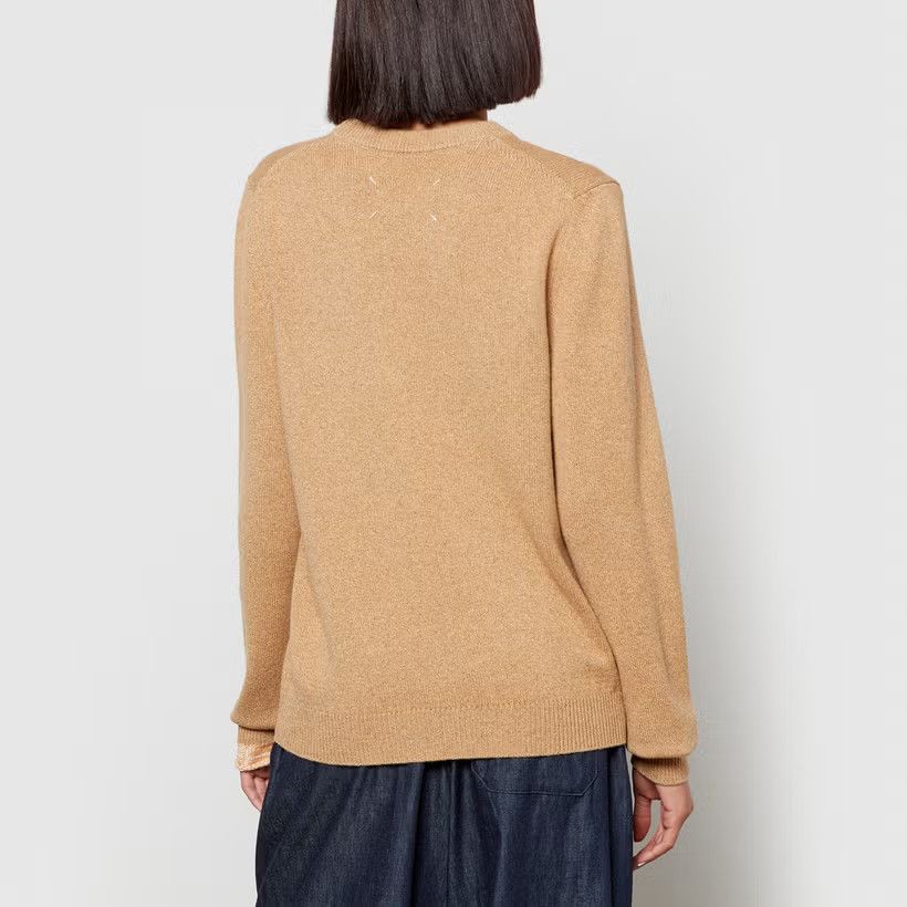 Maison Margiela o1y0625 Sweater in Camel Size S / US 4 / IT 40 - 2 Thumbnail