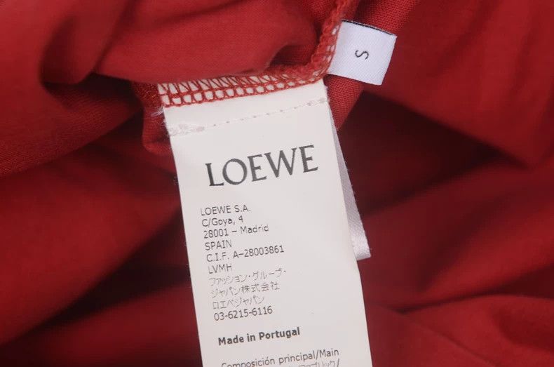 Loewe LOEWE Solid cotton T-shirt Size S / US 4 / IT 40 - 7 Thumbnail