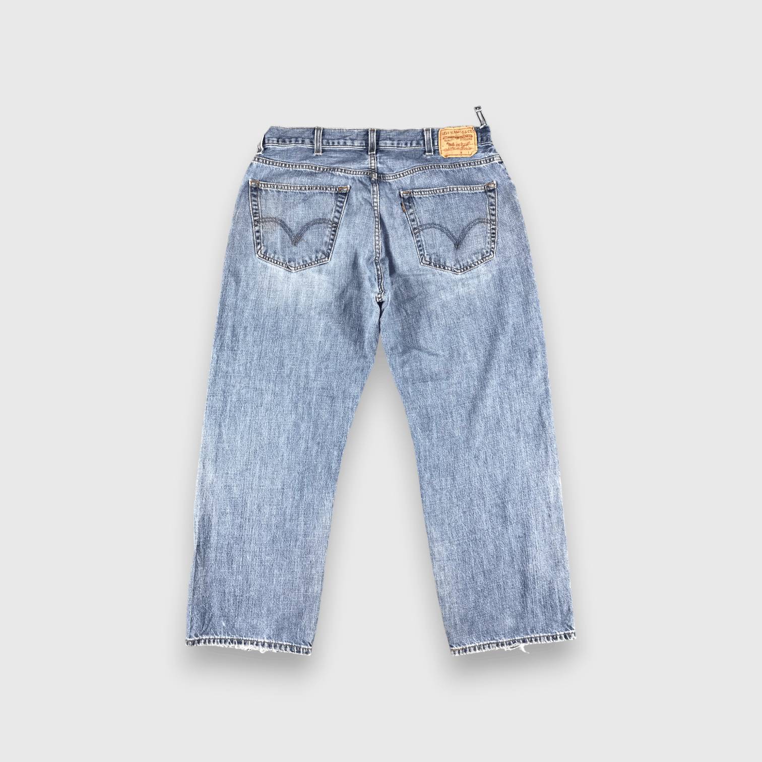Levi's Vintage Blue Wash Levis 559 Jeans-J2459 Size US 37 - 2 Thumbnail
