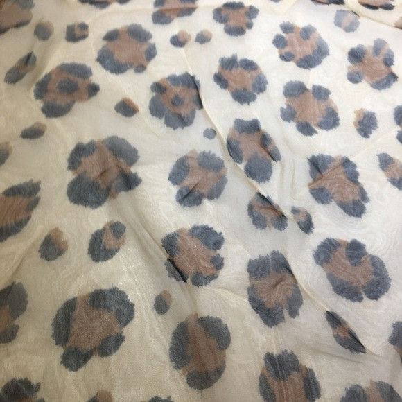 Vintage Vintage Burnel Leopard Animal Print Long Scarf Size ONE SIZE - 6 Thumbnail