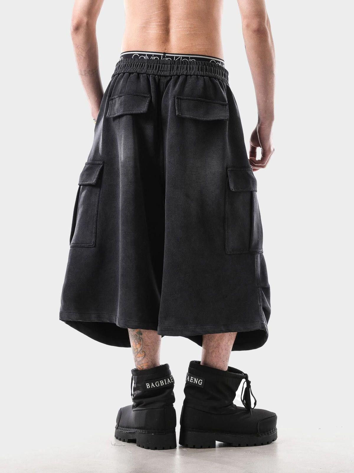 Other Washed Black Cargo Shorts Size US 32 / EU 48 - 6 Thumbnail