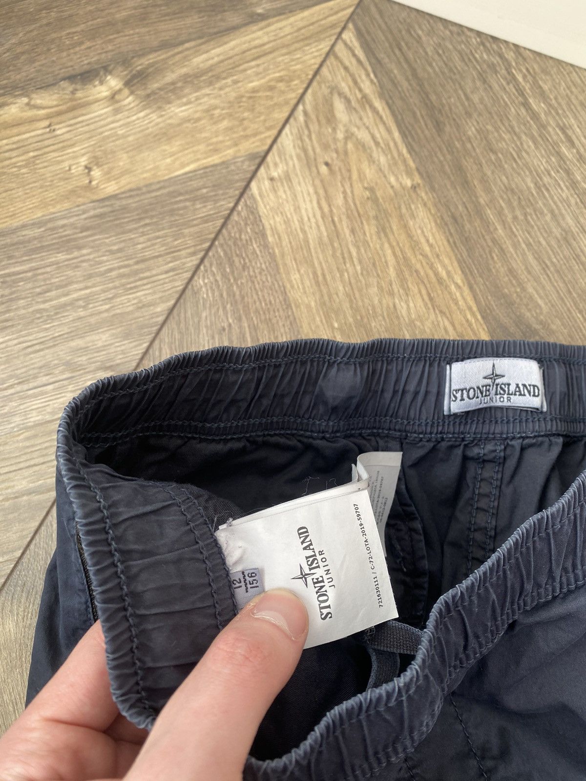 Designer × Stone Island × Vintage Vintage STONE ISLAND JUNIOR KIDS COMBAT PANTS Size US 27 - 11 Thumbnail