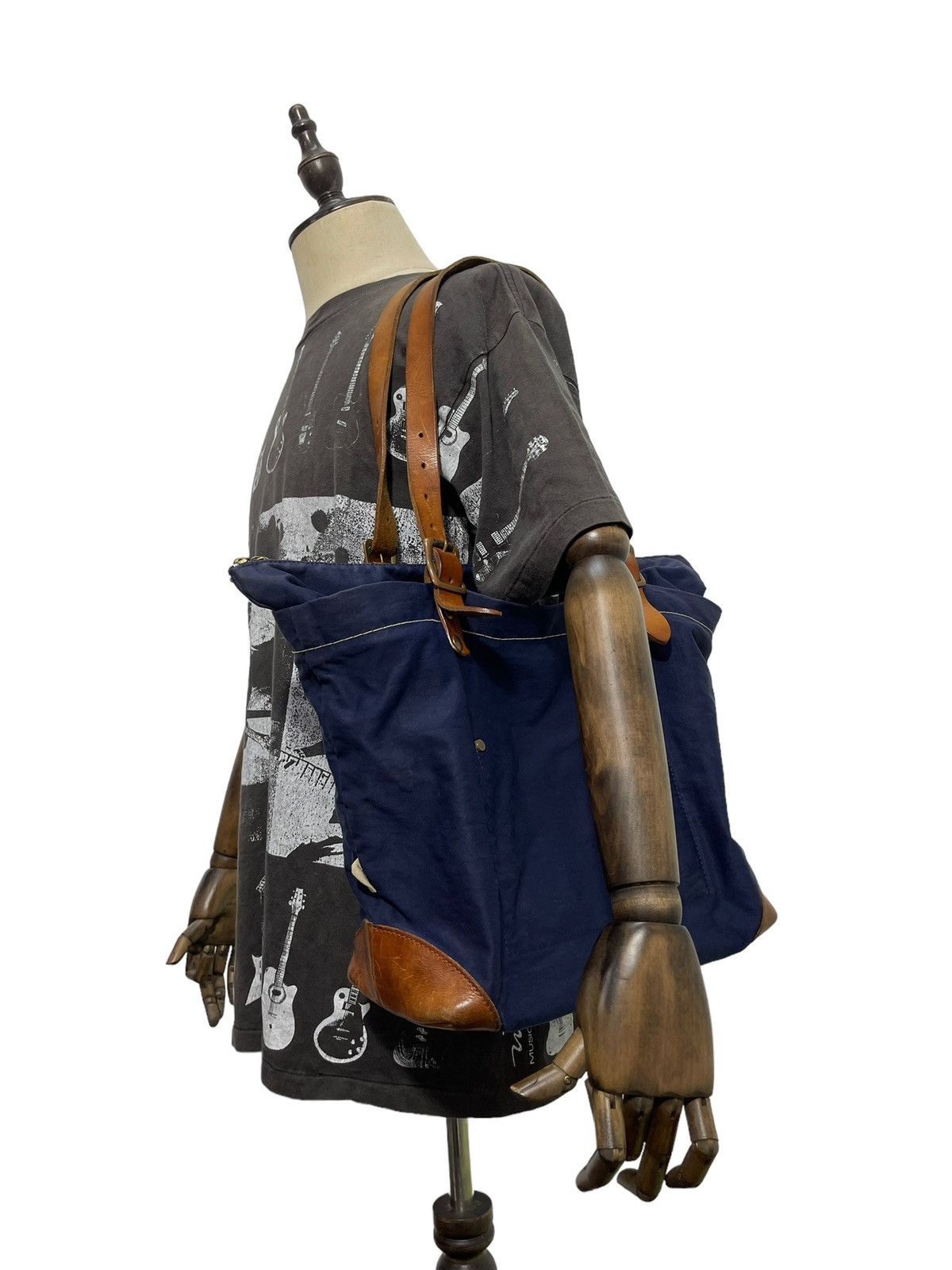 Beams Plus Tote Shoulder Bag Beams Japan Leather Parts Size ONE SIZE - 1 Thumbnail