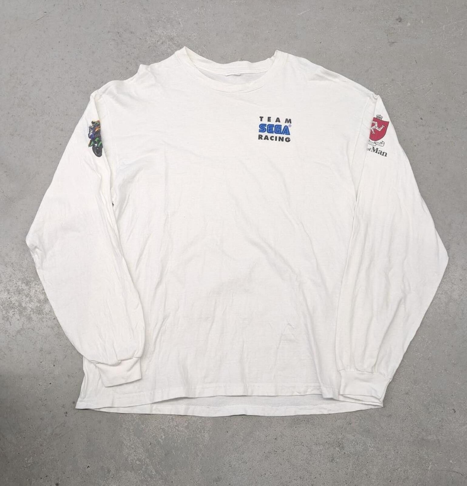semanticdesign Vintage Sega Team Racing Manx Super Bike Isle of Man Shirt Size US XL / EU 56 / 4 - 1 Thumbnail