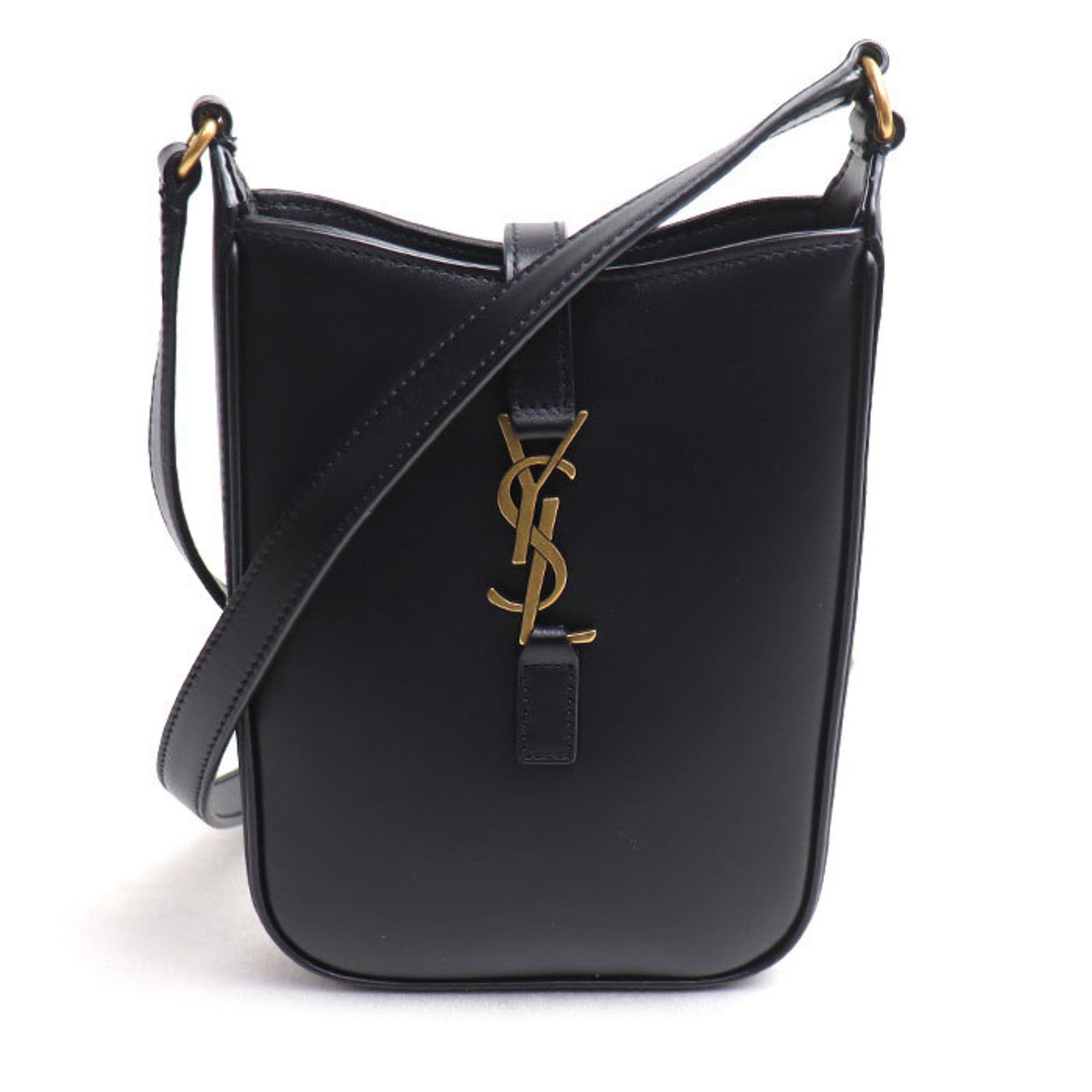 Saint Laurent Paris SAINT LAURENT Mini Vertical Shoulder Bag Black 735214 Women's Size ONE SIZE - 1 Thumbnail