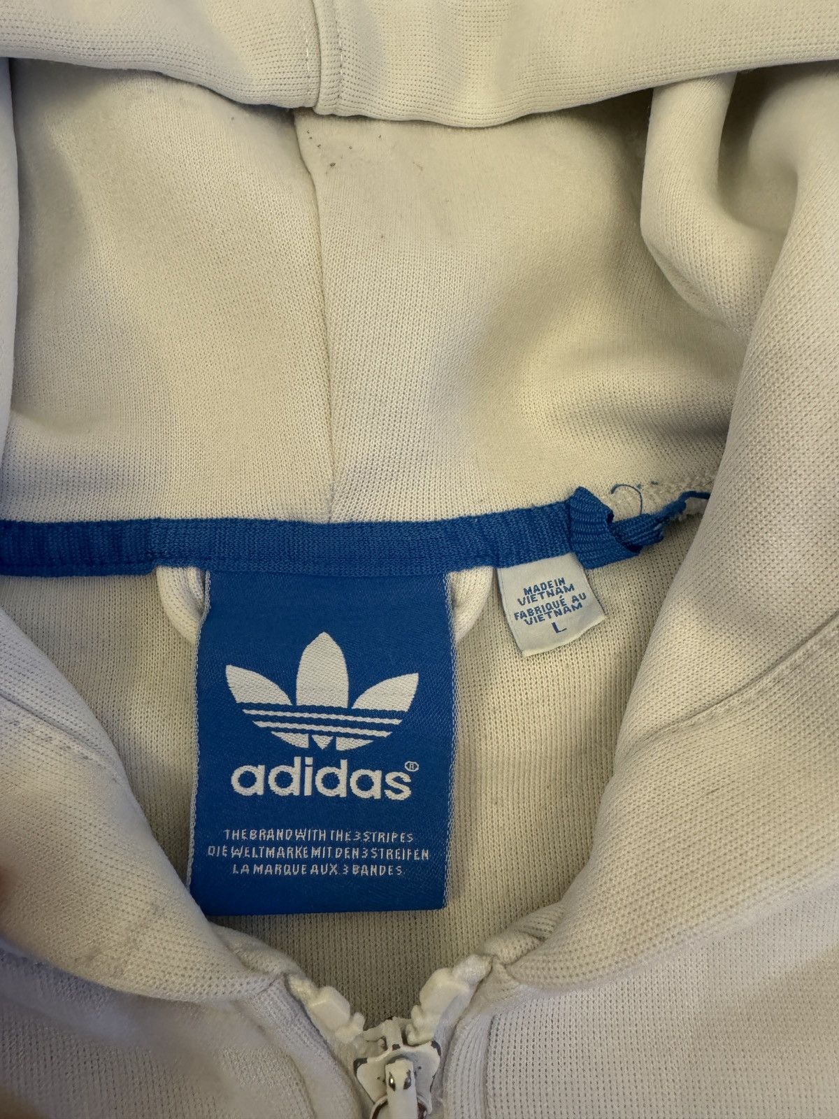 Adidas × Vintage Adidas Vintage 00s Zip Tracksuit 3 stripes logo Rap Skate Size US S / EU 44-46 / 1 - 6 Thumbnail