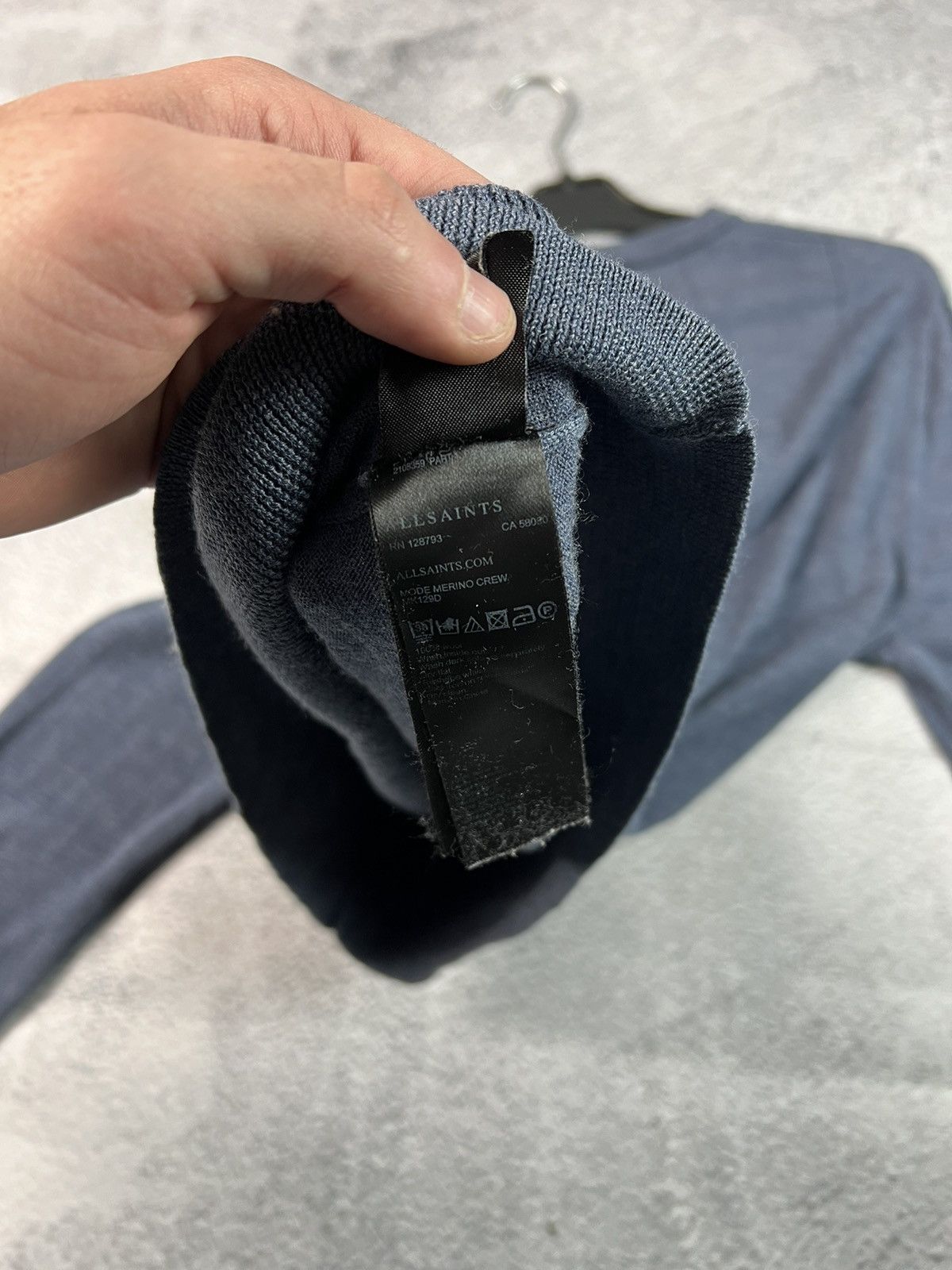 Allsaints × Japanese Brand All saints mode merino crew Size US M / EU 48-50 / 2 - 10 Thumbnail