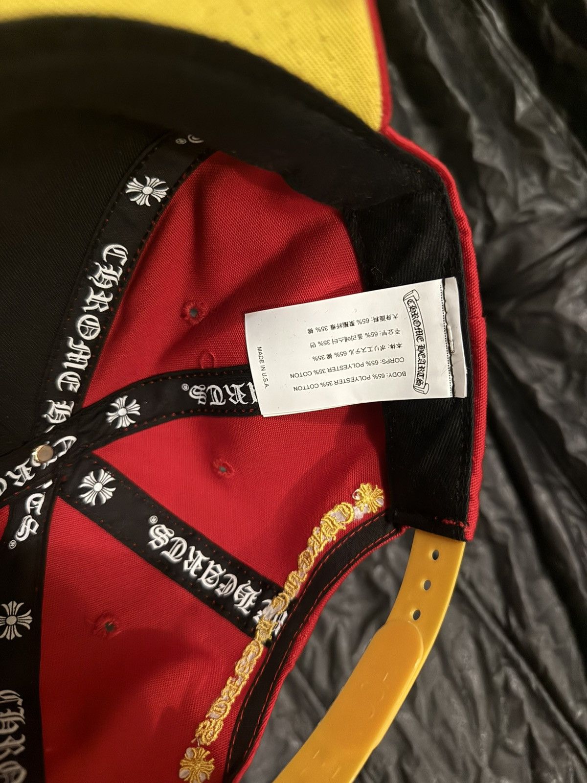 Chrome Hearts Chrome Hearts CH Baseball Hat Size ONE SIZE - 3 Thumbnail