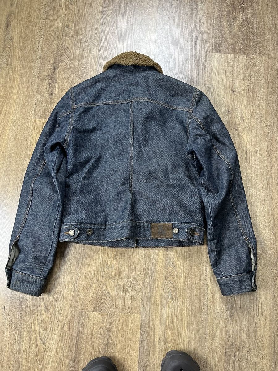 Designer × Dolce & Gabbana ➕ Dolce & Gabbana fur lined indigo trucker denim jacket y2k Size M / US 6-8 / IT 42-44 - 3 Thumbnail
