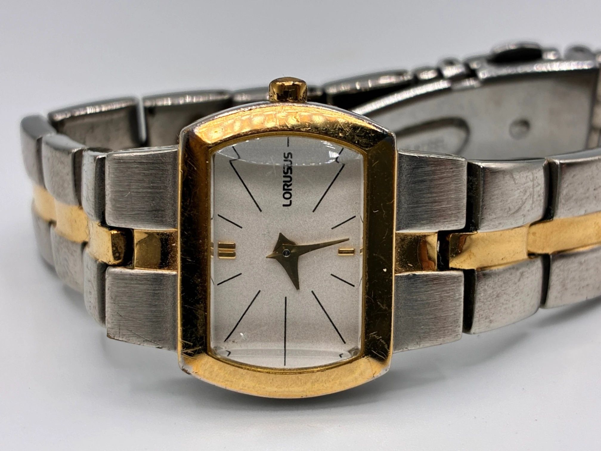 Other Lorus Japan Movement Two-Tone Tonneau Quartz Dress Watch Size ONE SIZE - 1 Thumbnail