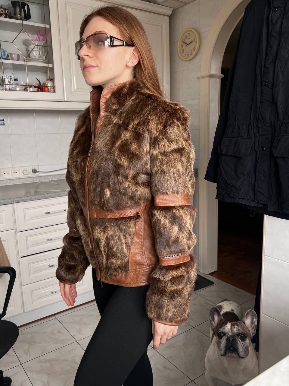 Other Italian biker leather fur jacket Size S / US 4 / IT 40 - 3 Thumbnail