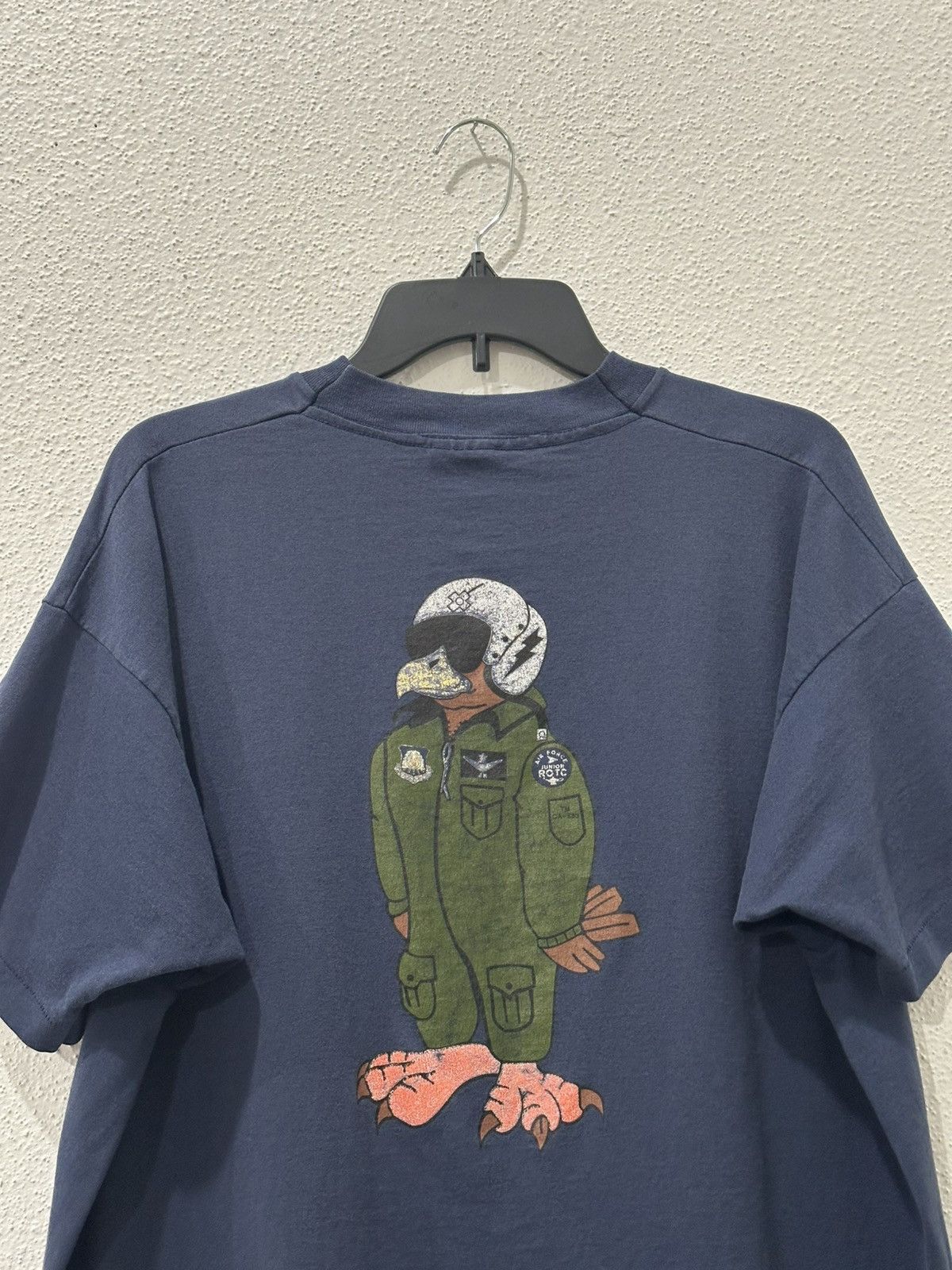 Vintage Vintage 80s Air Force JROTC Eagle T-Shirt Size XXL USA Made Size US XXL / EU 58 / 5 - 2 Thumbnail