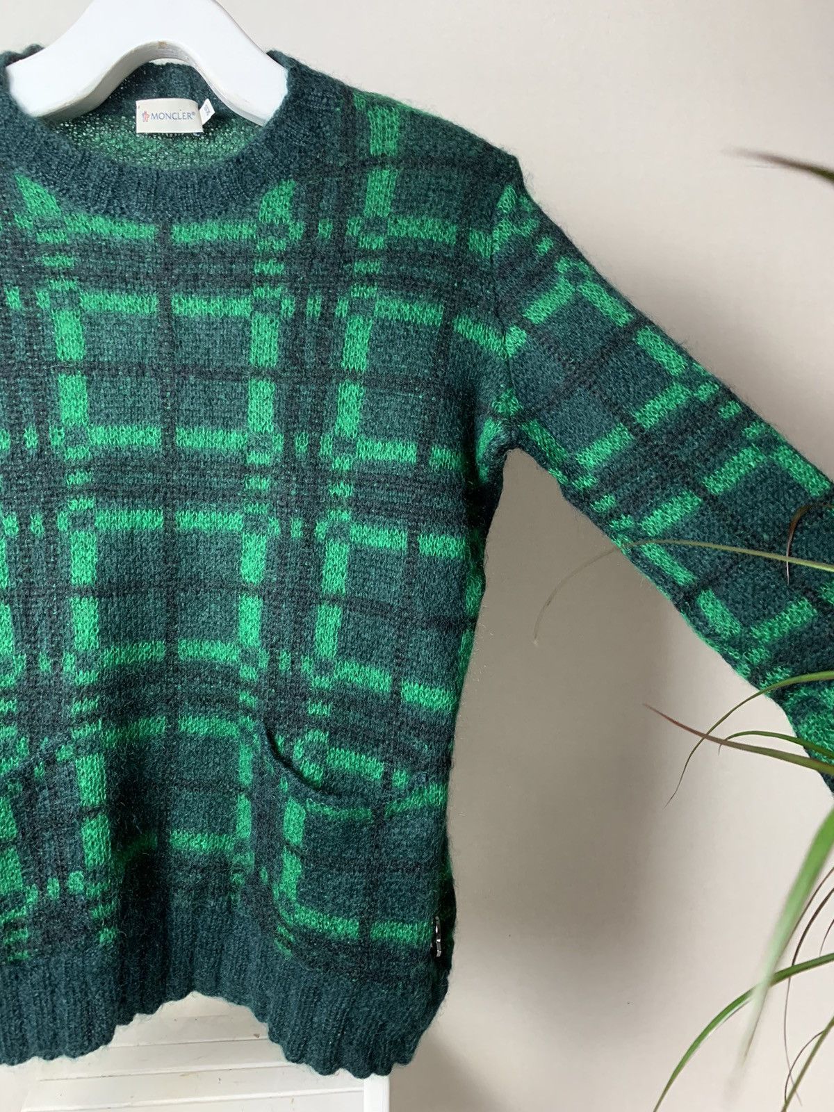 Moncler Moncler Maglione Tricot Girocollo Mohair Jumper Sweater Size S / US 4 / IT 40 - 3 Thumbnail