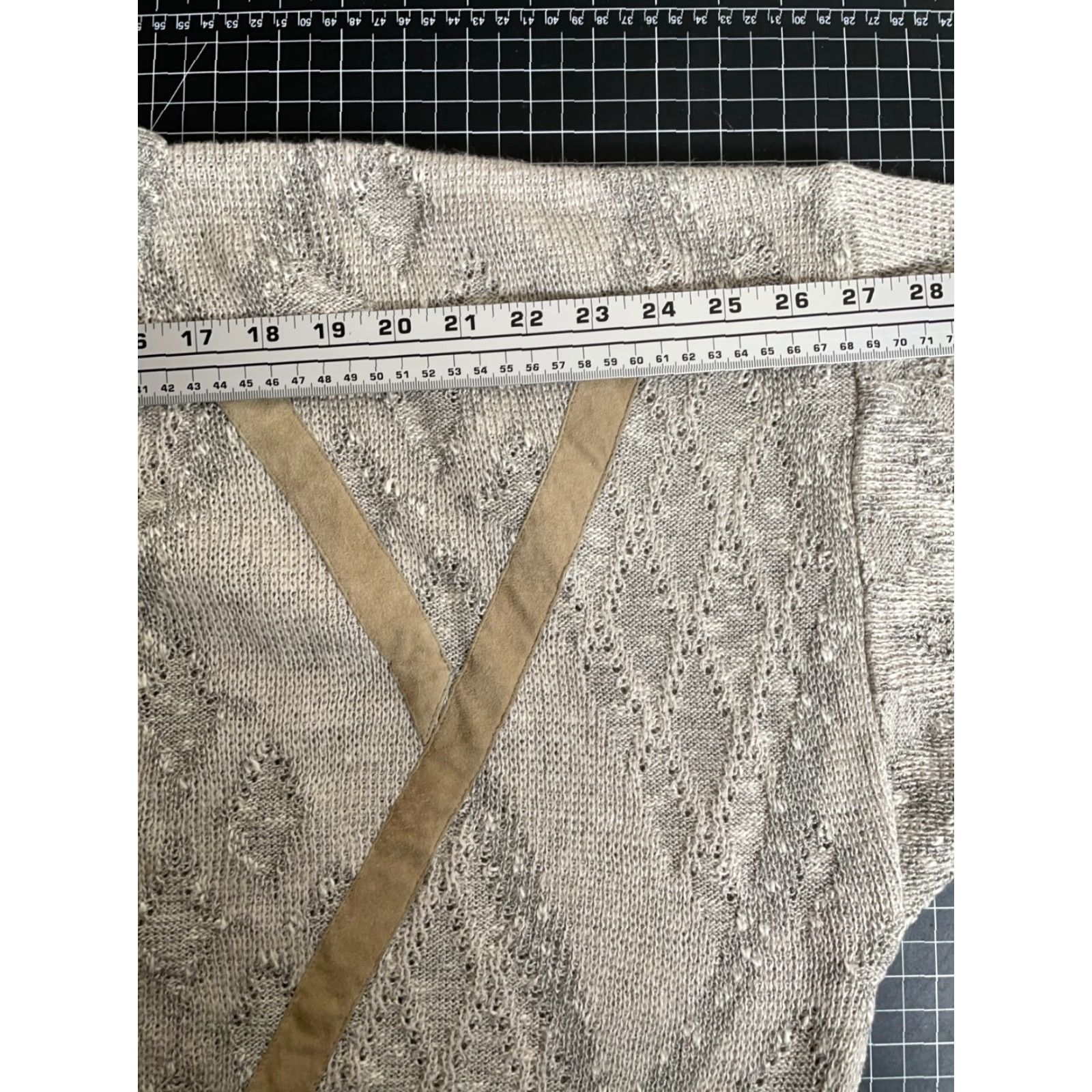 Vintage VINTAGE Bachrach Chunky-Knit Sweater Adult XL Beige Check Pattern Preppy Mens Size US XL / EU 56 / 4 - 7 Thumbnail