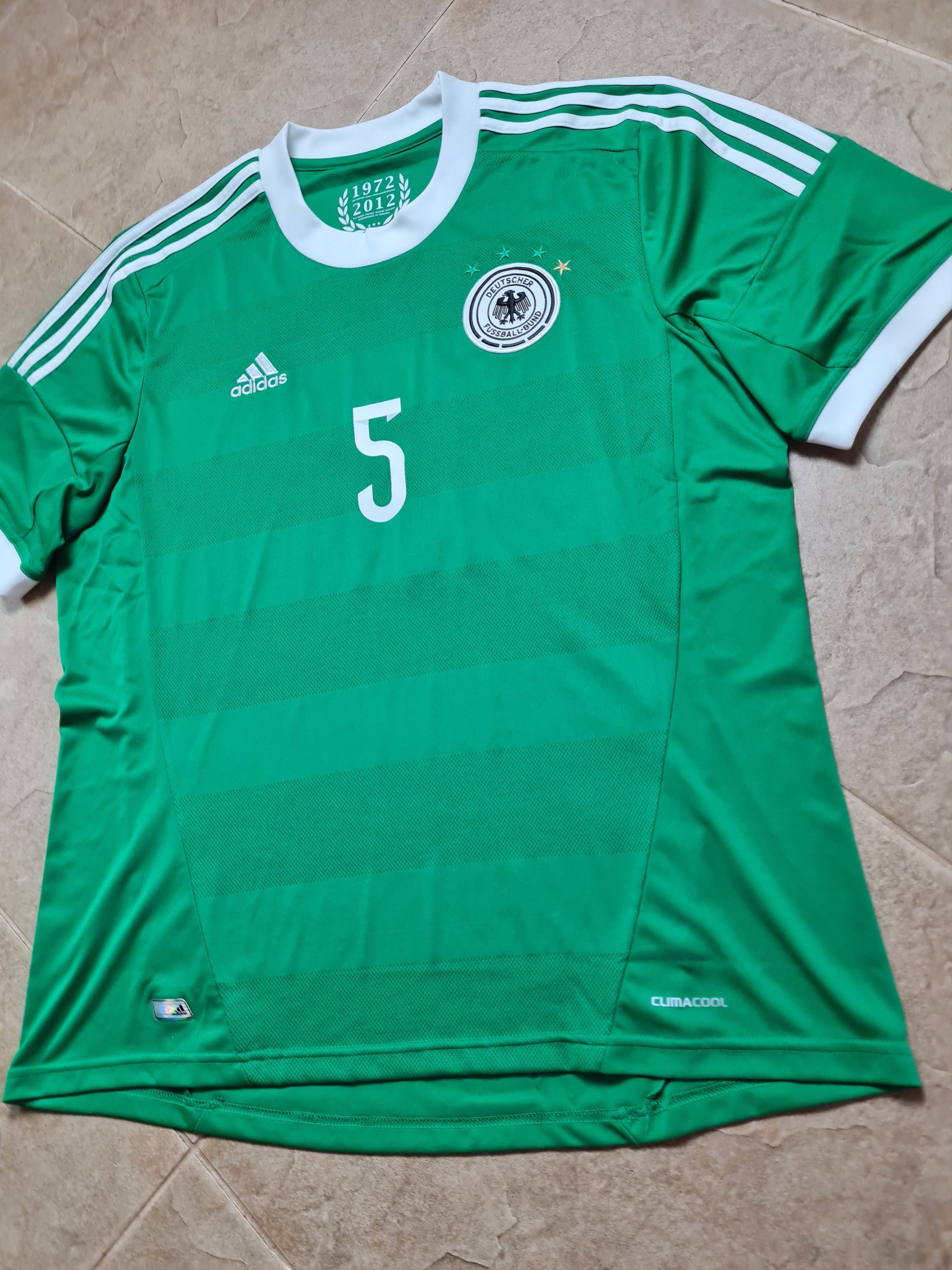 Adidas Adidas Germany Deutschland #5 Hummels MINT football Shirt Size US XL / EU 56 / 4 - 3 Thumbnail