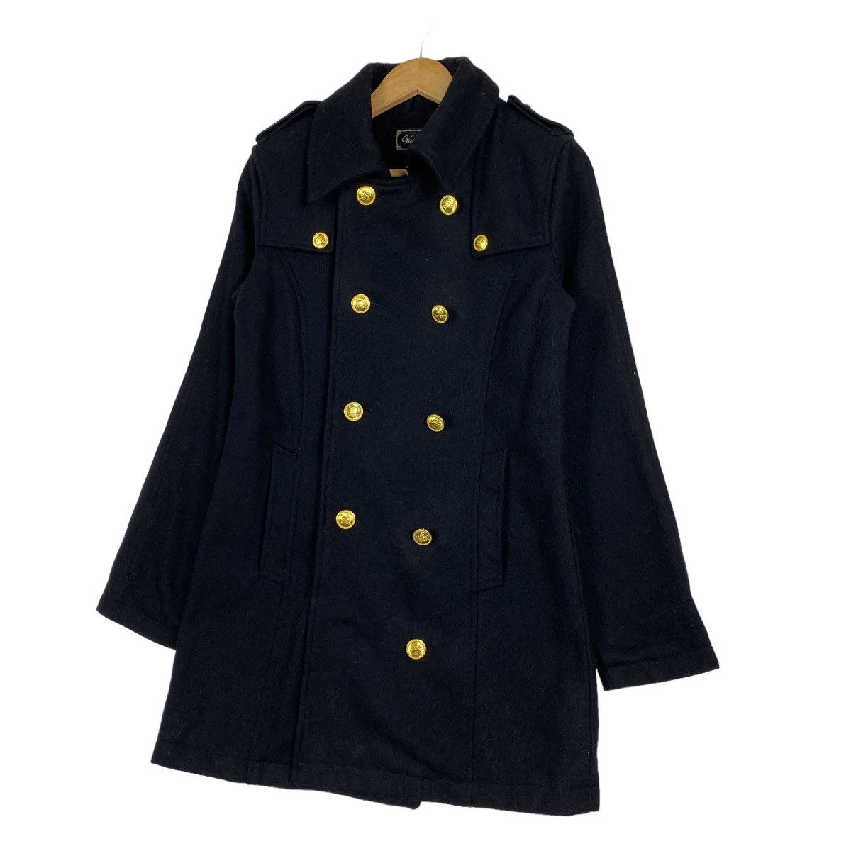 Japanese Brand × Vanquish Vanquish overcoat wool double breasted jacket Size S / US 4 / IT 40 - 2 Thumbnail