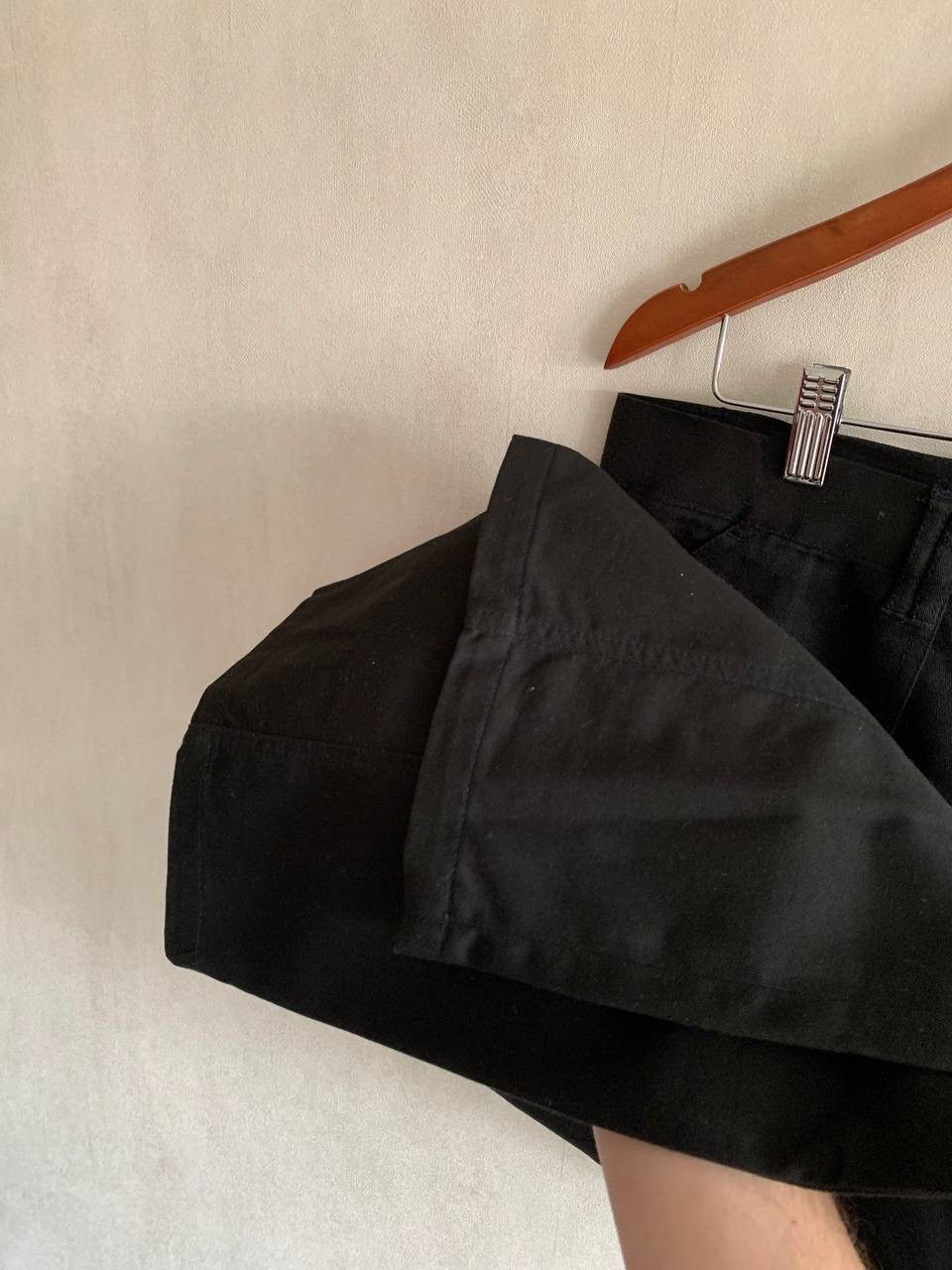Dolce & Gabbana Dolce Gabbana Black Classic Cotton Pants 50 (36) Size US 36 / EU 52 - 3 Thumbnail