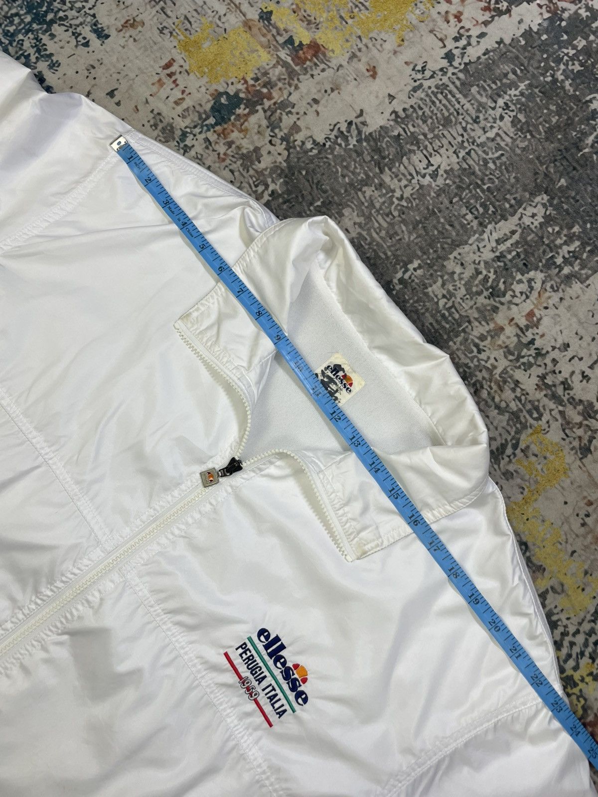 Ellesse Vintage Ellesse Perugia Italia Windbreaker Jacket Size US L / EU 52-54 / 3 - 14 Thumbnail