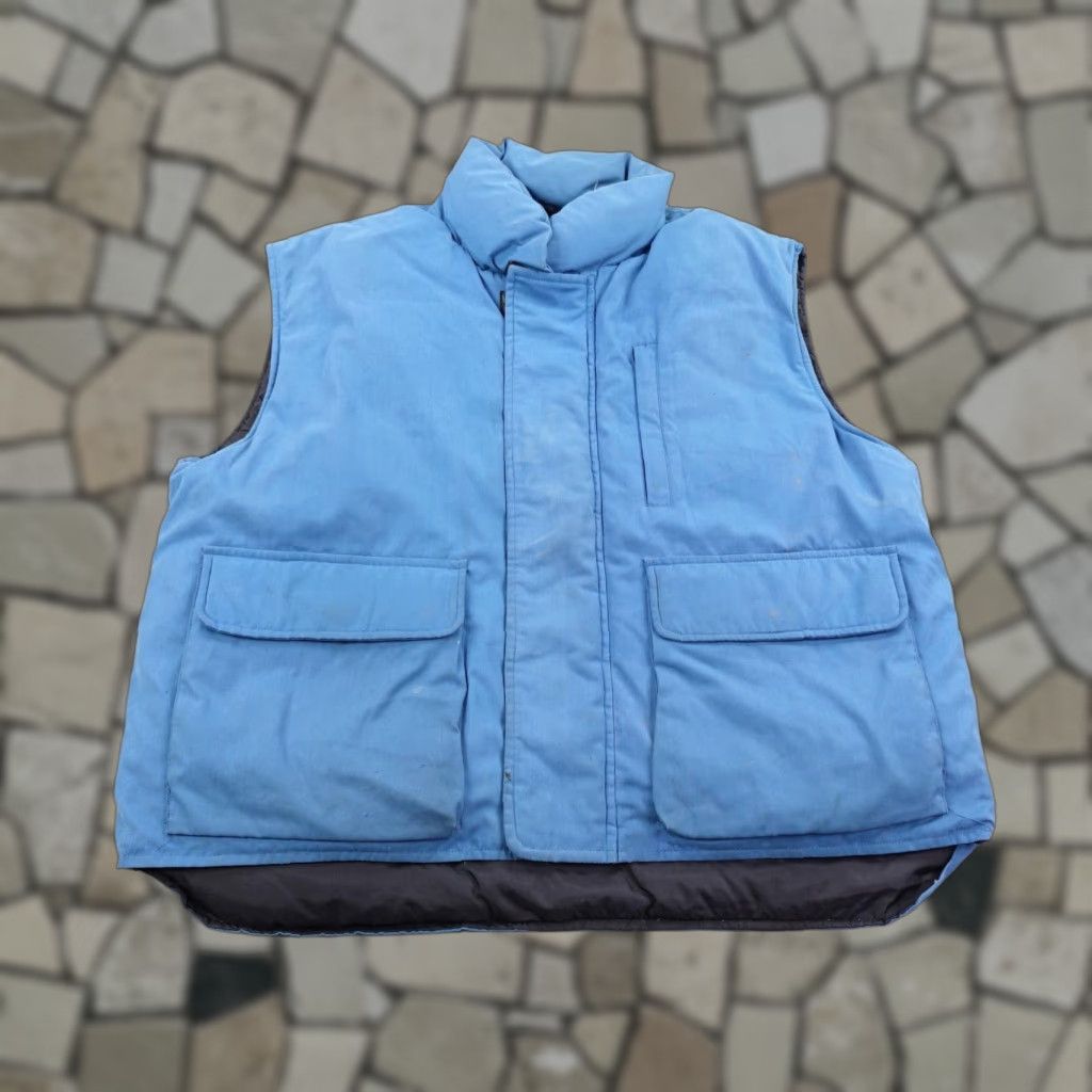 Vintage Vintage Cabelas Vest Men 2XL Blue Premier Northern Goose Down Puffer Hunting 80s Size US XXL / EU 58 / 5 - 1 Thumbnail