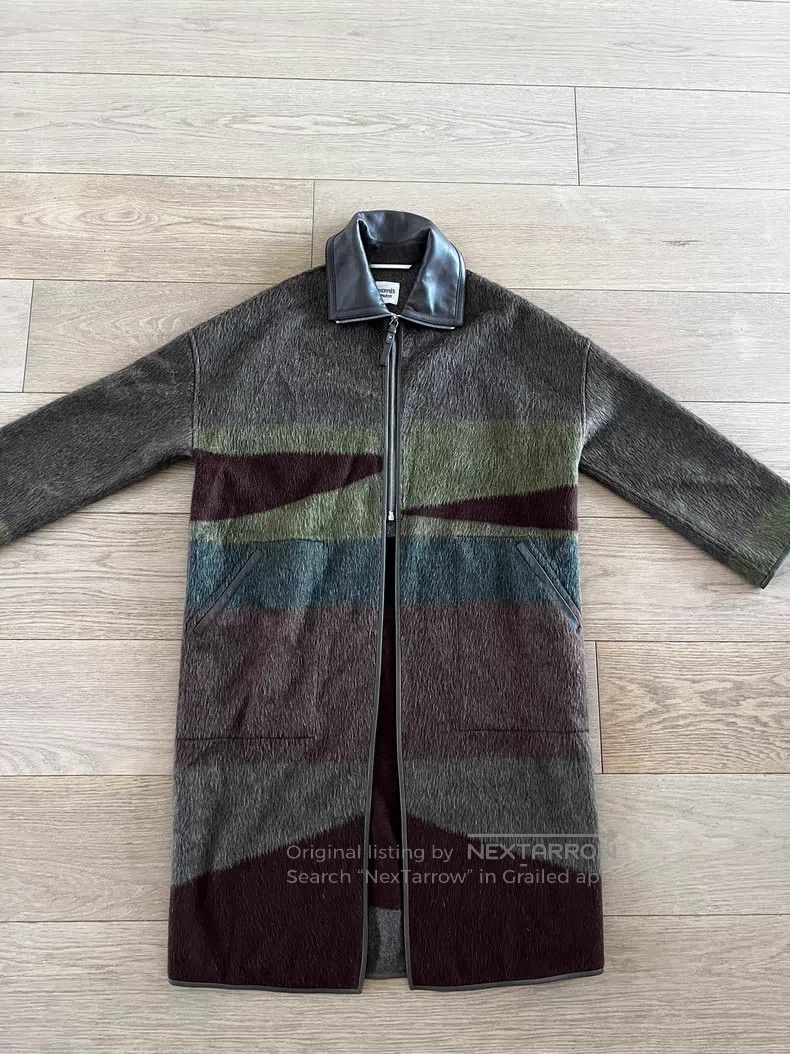 Hermes Hermes Dark green cashmere wool coat Size XXS / US 00 / IT 34 - 1 Thumbnail