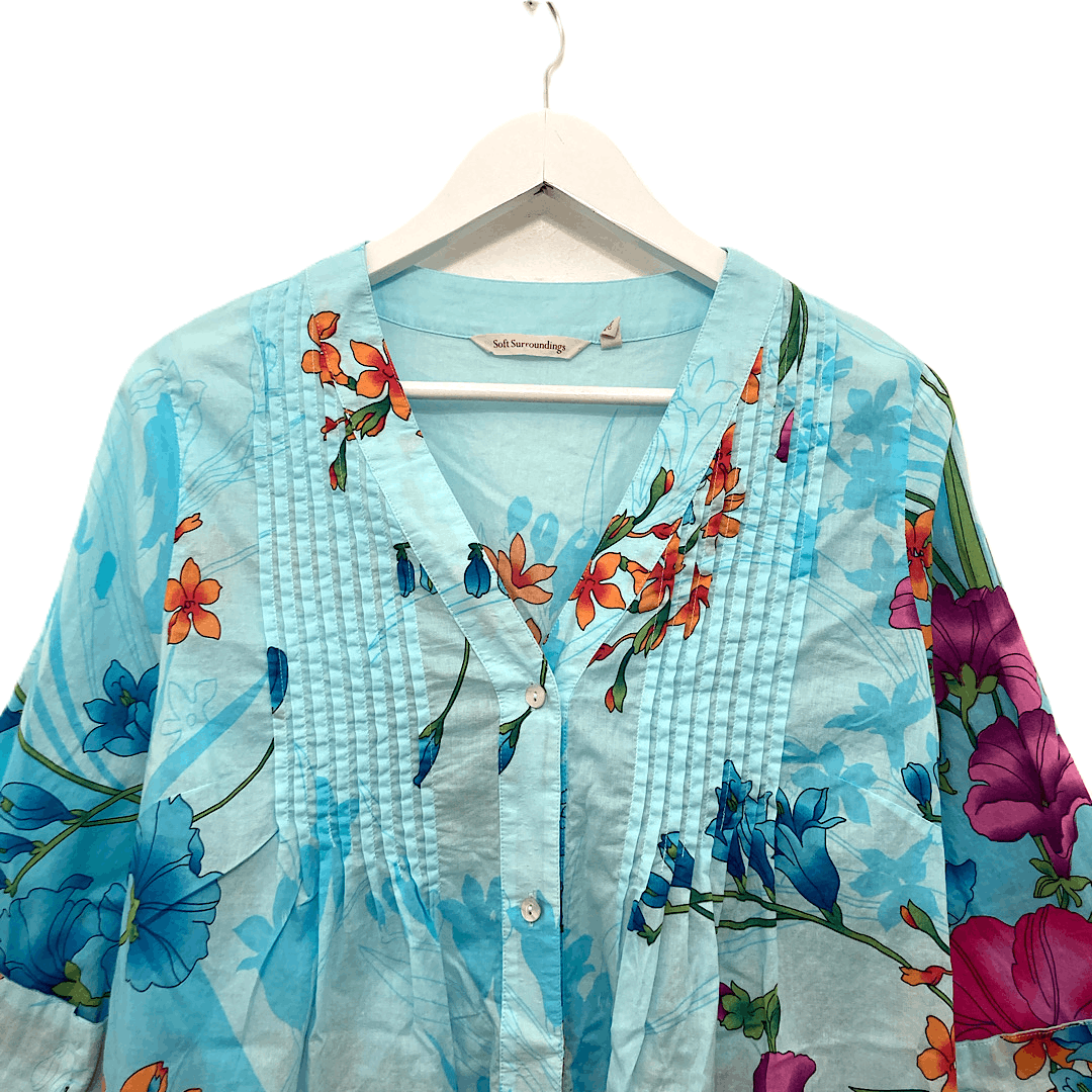 Other Soft Surroundings L'atalante Tunic Top Size M / US 6-8 / IT 42-44 - 3 Thumbnail